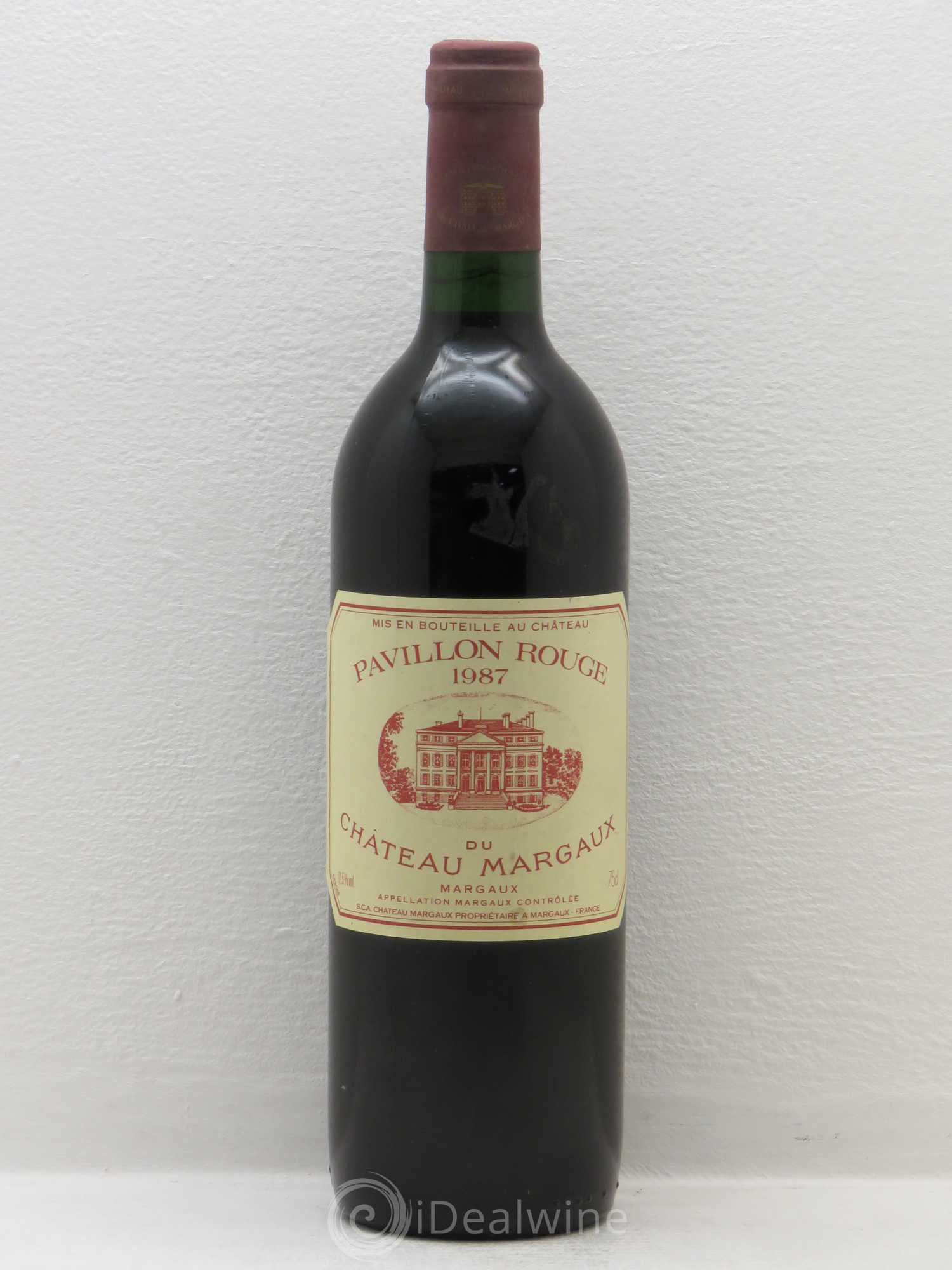 Pavillon Rouge du Château Margaux Second Vin 1987 - Lot de 1 bouteille - 0