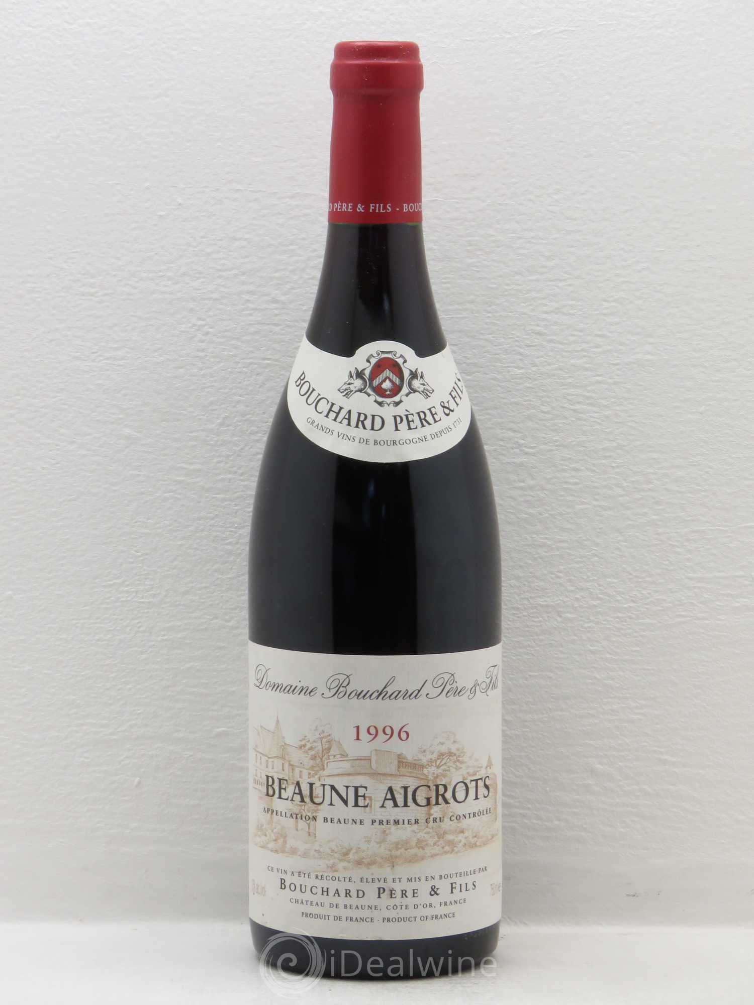 Beaune 1er Cru Bouchard Père & Fils Aigrots 1996 - Lot de 1 bouteille - 0