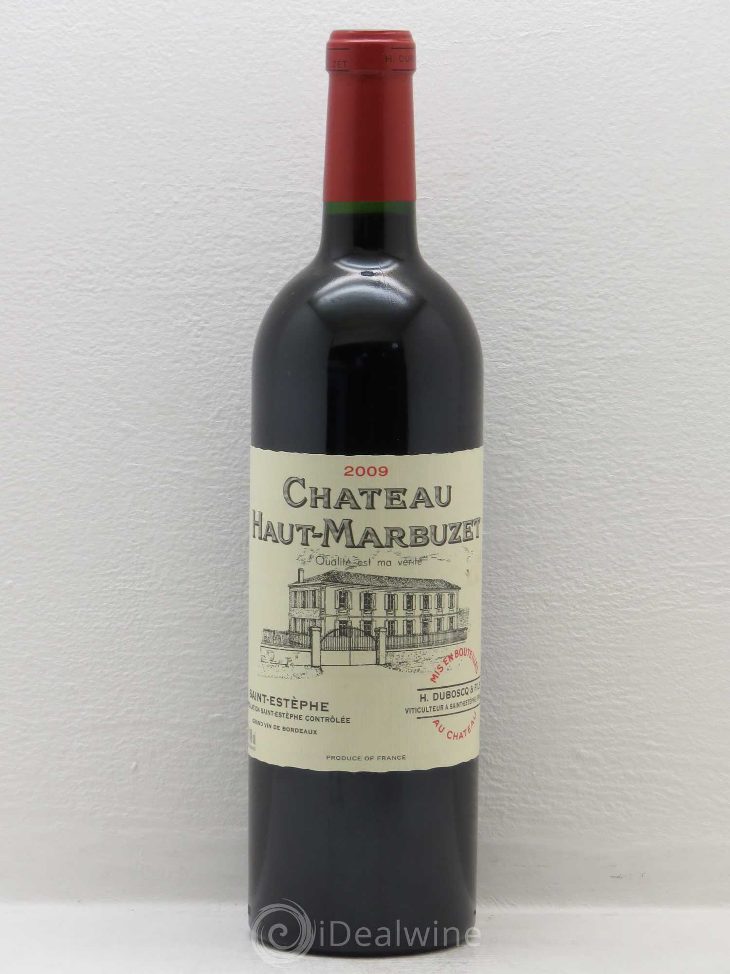 Château Haut Marbuzet 2009 - Lot de 1 bouteille - 0