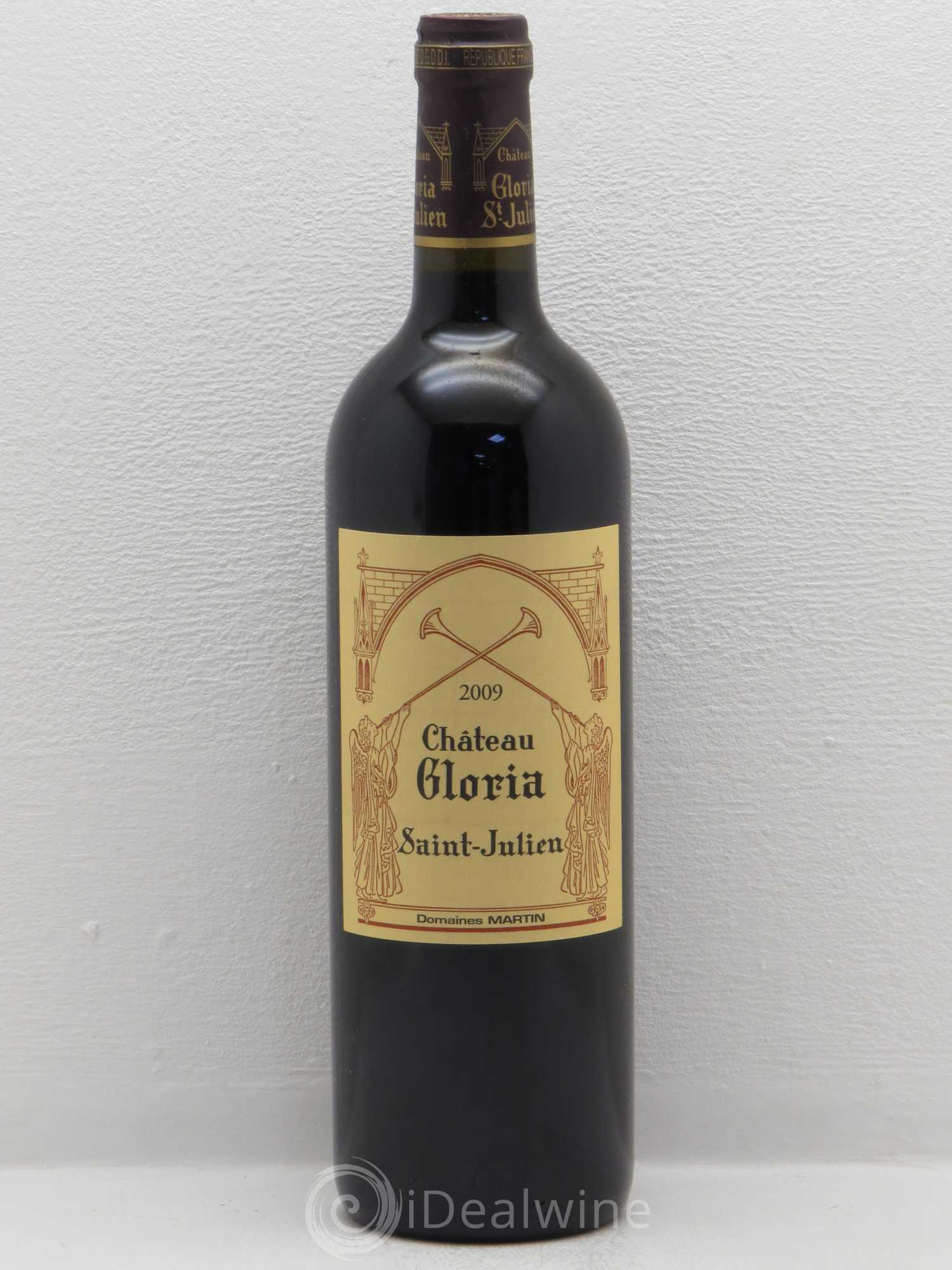Château Gloria 2009 - Lot de 1 bouteille - 0