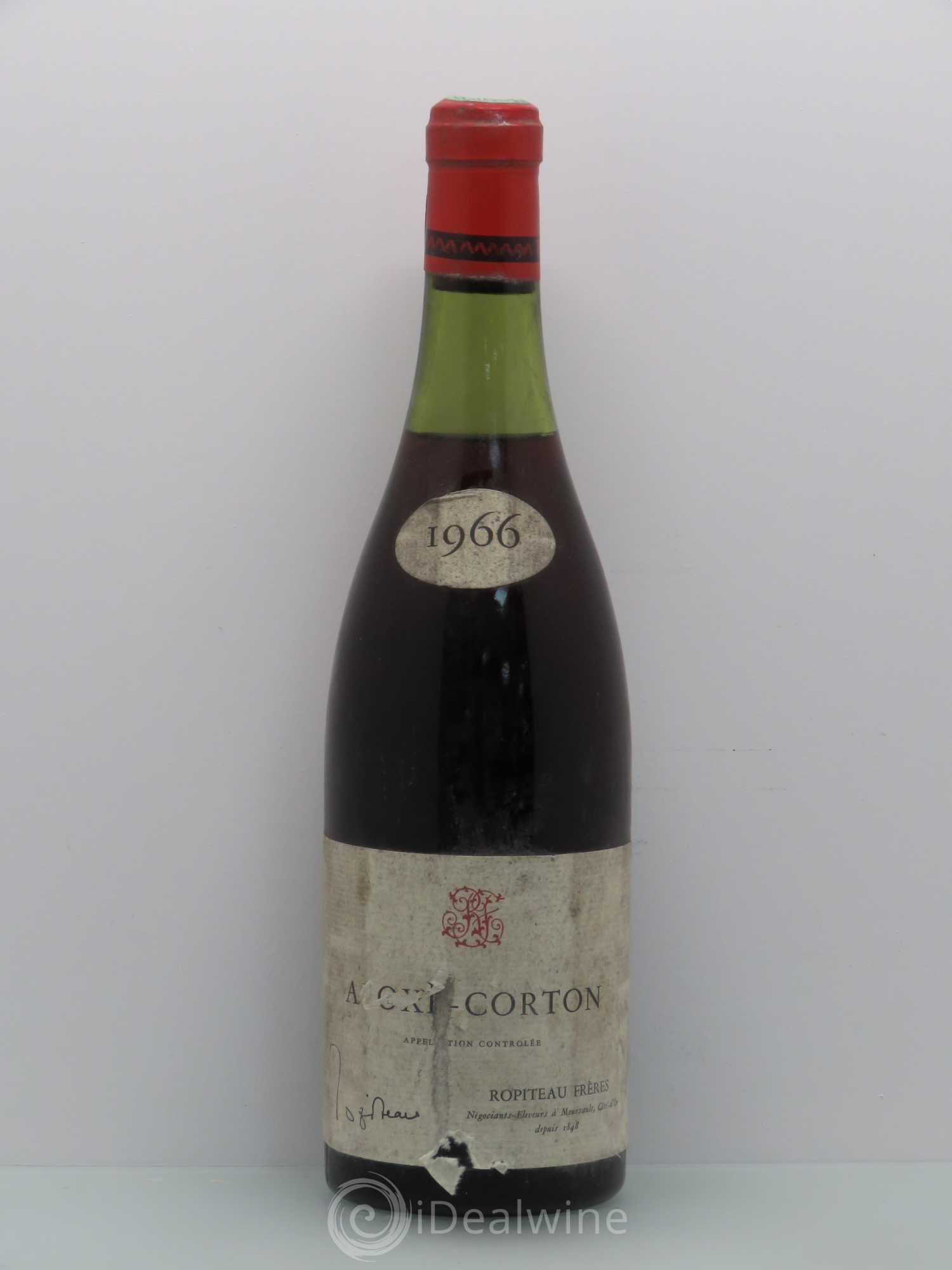 Aloxe-Corton Ropiteau 1966 - Lot de 1 bouteille - 0