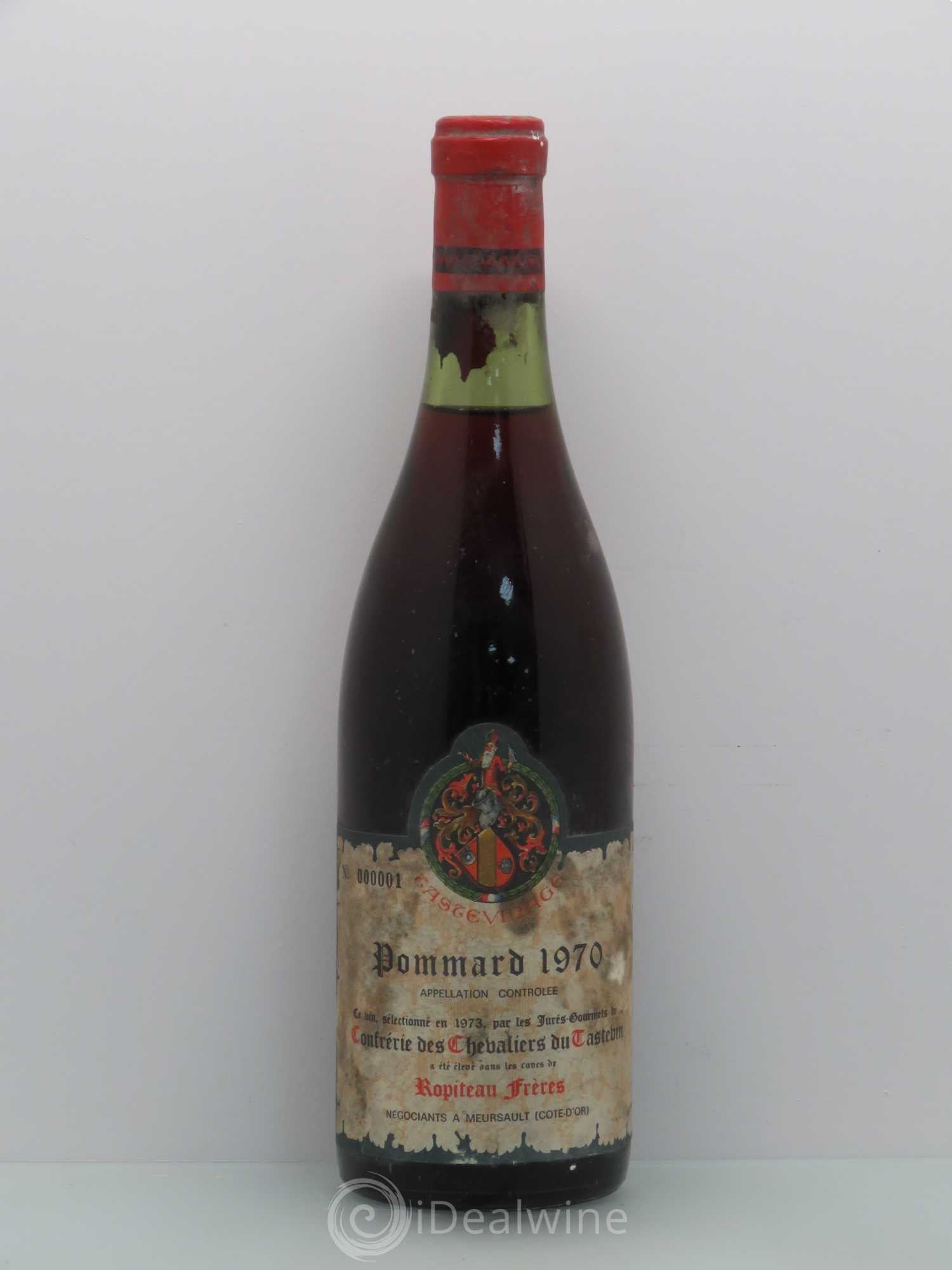 Pommard Ropiteau Tastevinage 1970 - Posten von 1 Flasche - 0