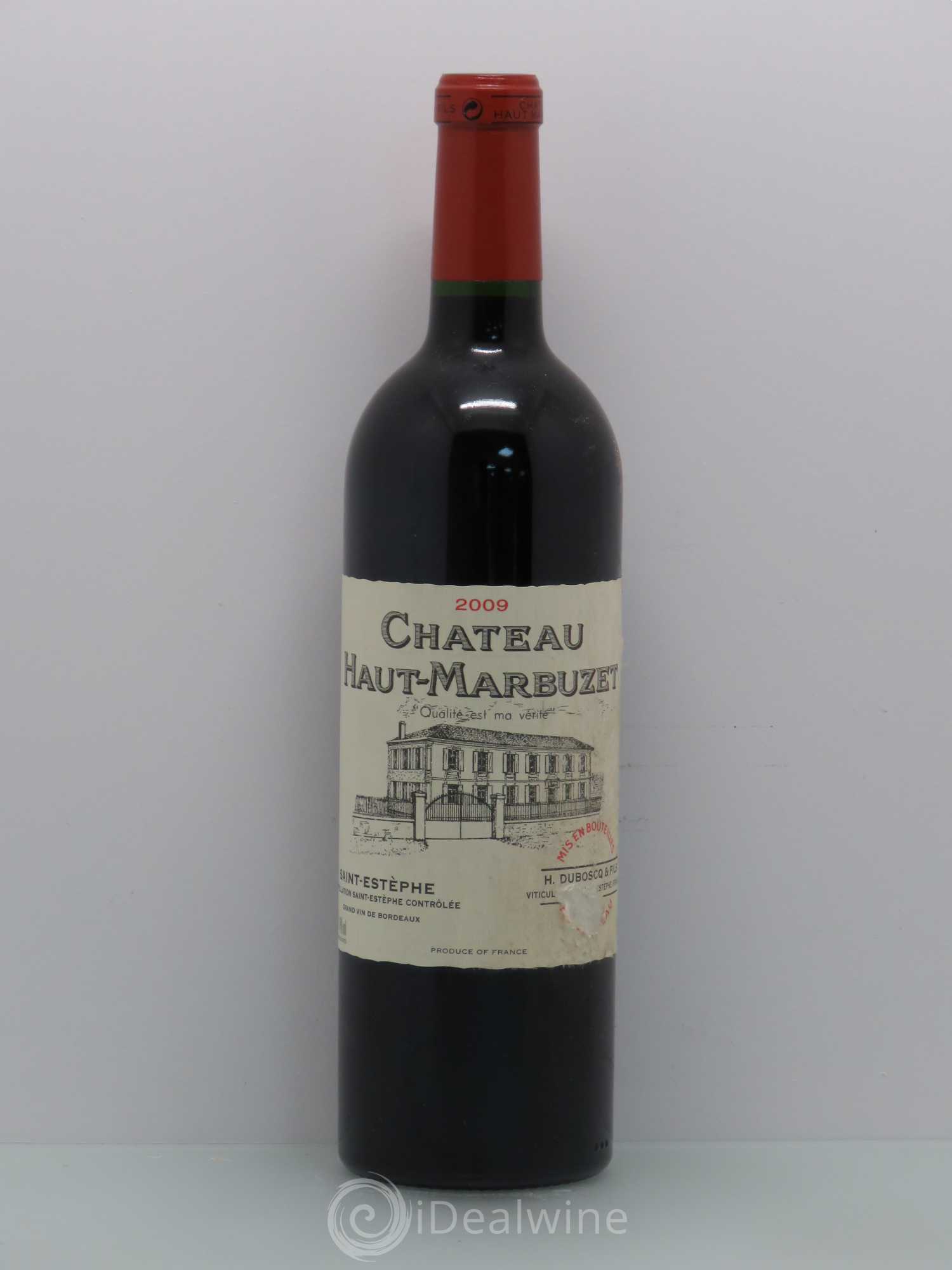Château Haut Marbuzet 2009 - Lot de 1 bouteille - 0