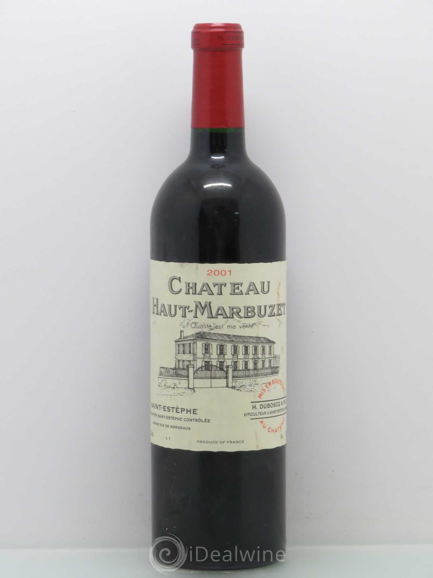 Château Haut Marbuzet 2005 - Lot de 1 bouteille - 0