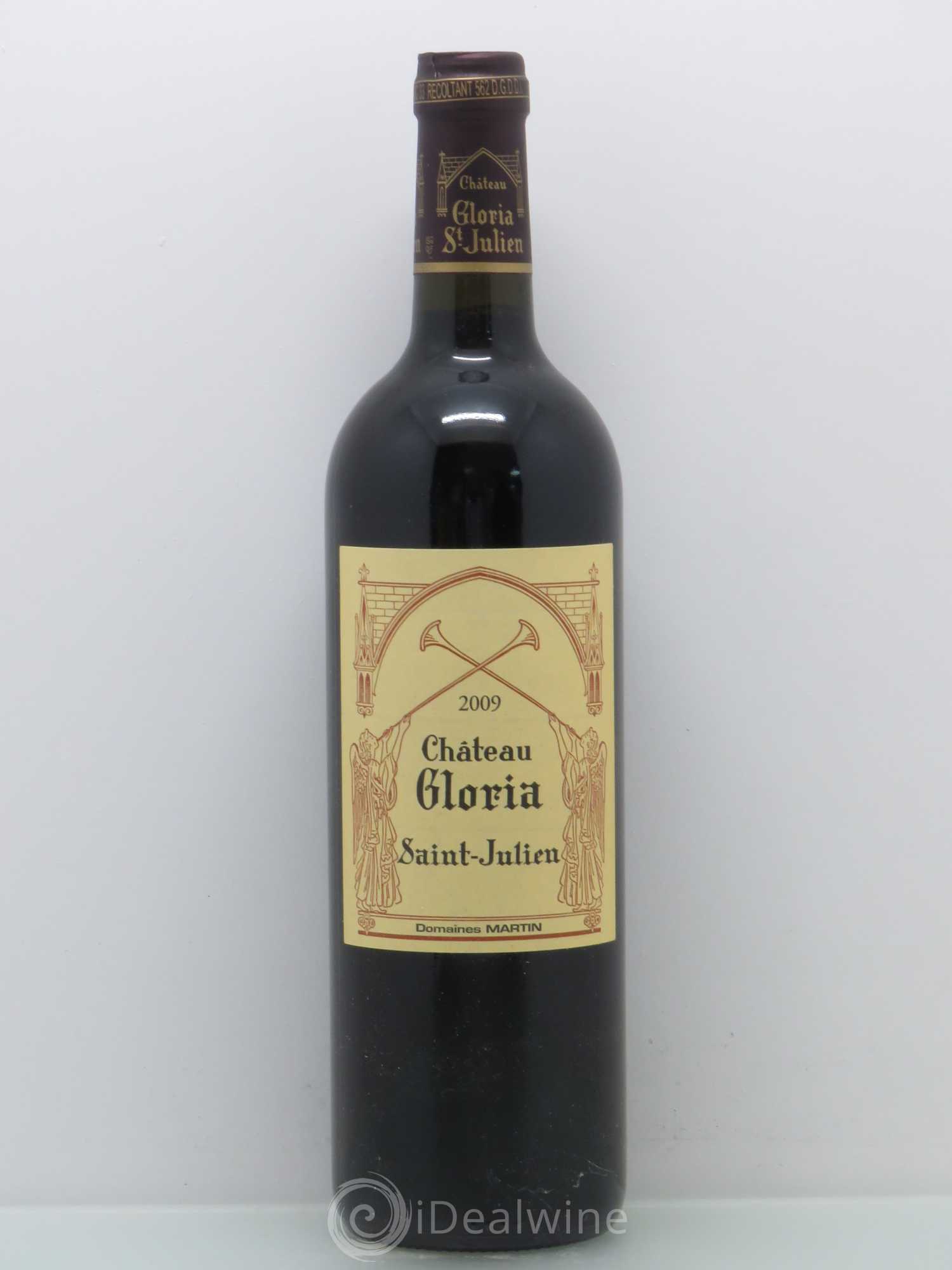 Château Gloria 2009 - Lot de 1 bouteille - 0