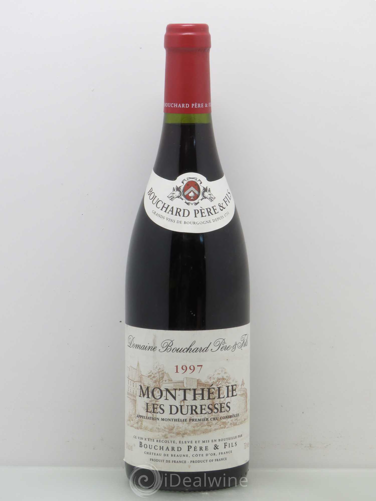 Monthélie 1er Cru Les Duresses Bouchard Pere & Fils 1997 - Posten von 1 Flasche - 0