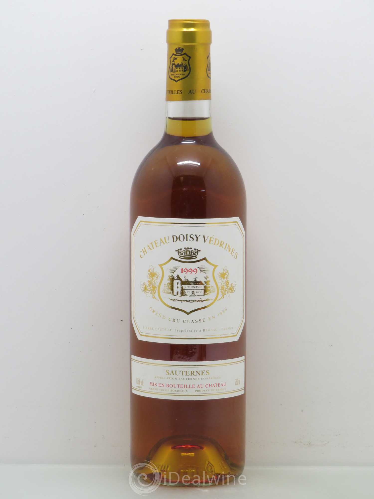 Château Doisy-Védrines 2ème Grand Cru Classé 1999 - Lotto di 1 bottiglia - 0