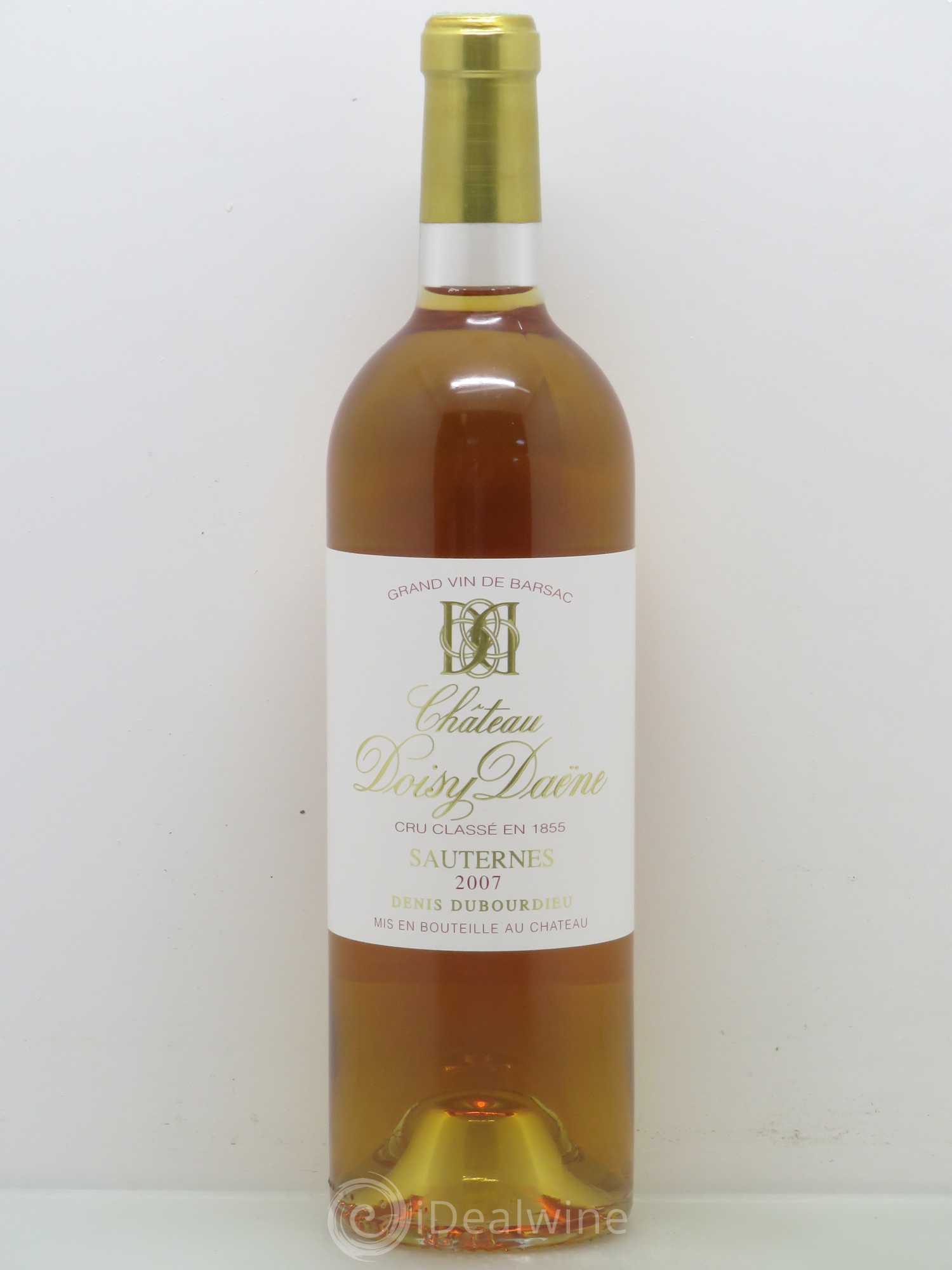 Château Doisy Daëne 2ème Grand Cru Classé 2007 - Lotto di 1 bottiglia - 0