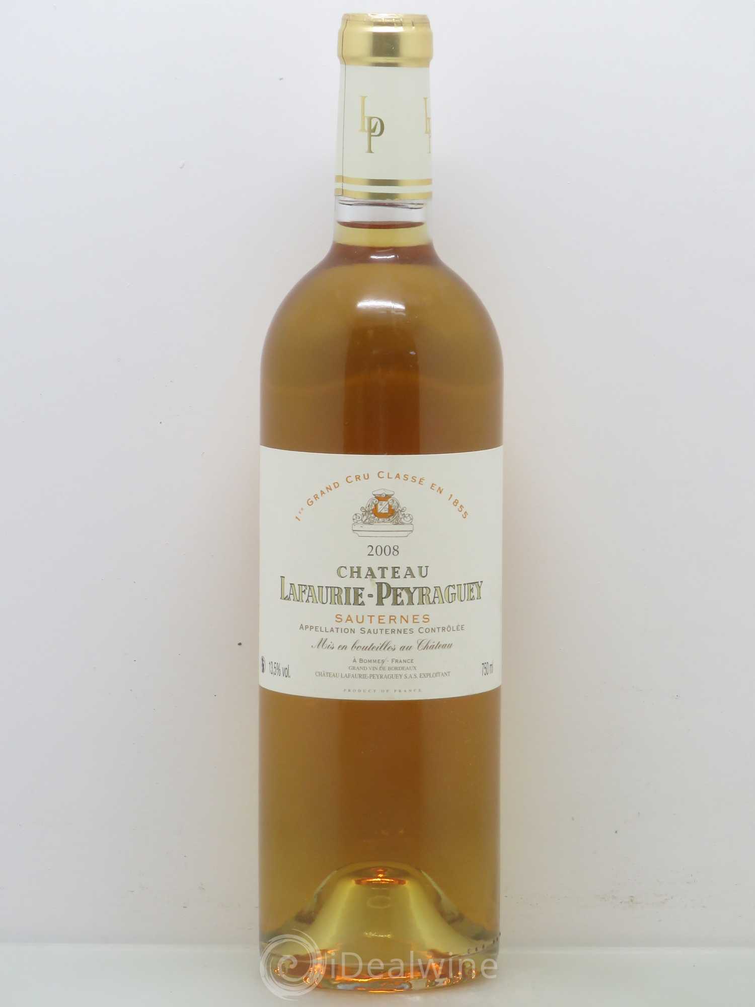 Château Lafaurie-Peyraguey 1er Grand Cru Classé 2008 - Lotto di 1 bottiglia - 0