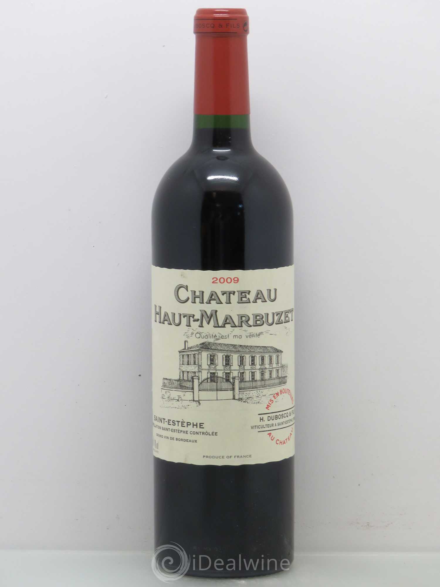 Château Haut Marbuzet 2009 - Lot de 1 bouteille - 0