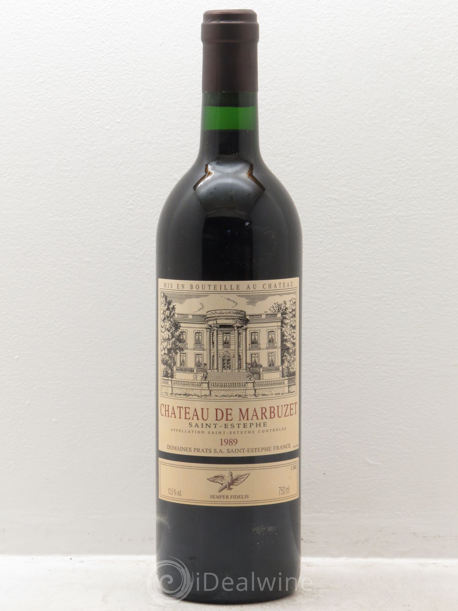 Château de Marbuzet Cru Bourgeois 1989 - Lot de 6 bouteilles - 0
