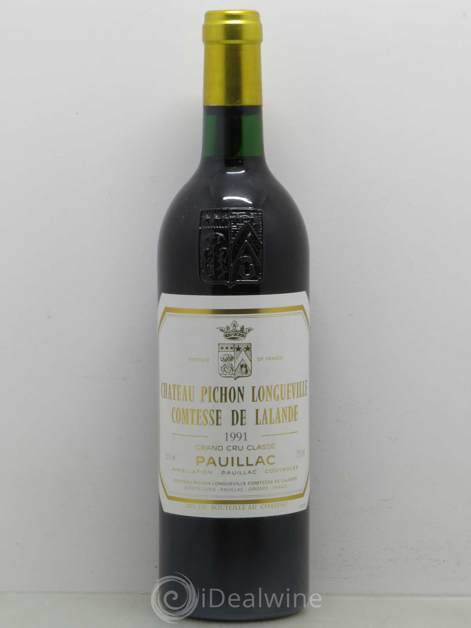 Château Pichon Longueville Comtesse de Lalande 2ème Grand Cru Classé 1991 - Lot de 1 bouteille - 0
