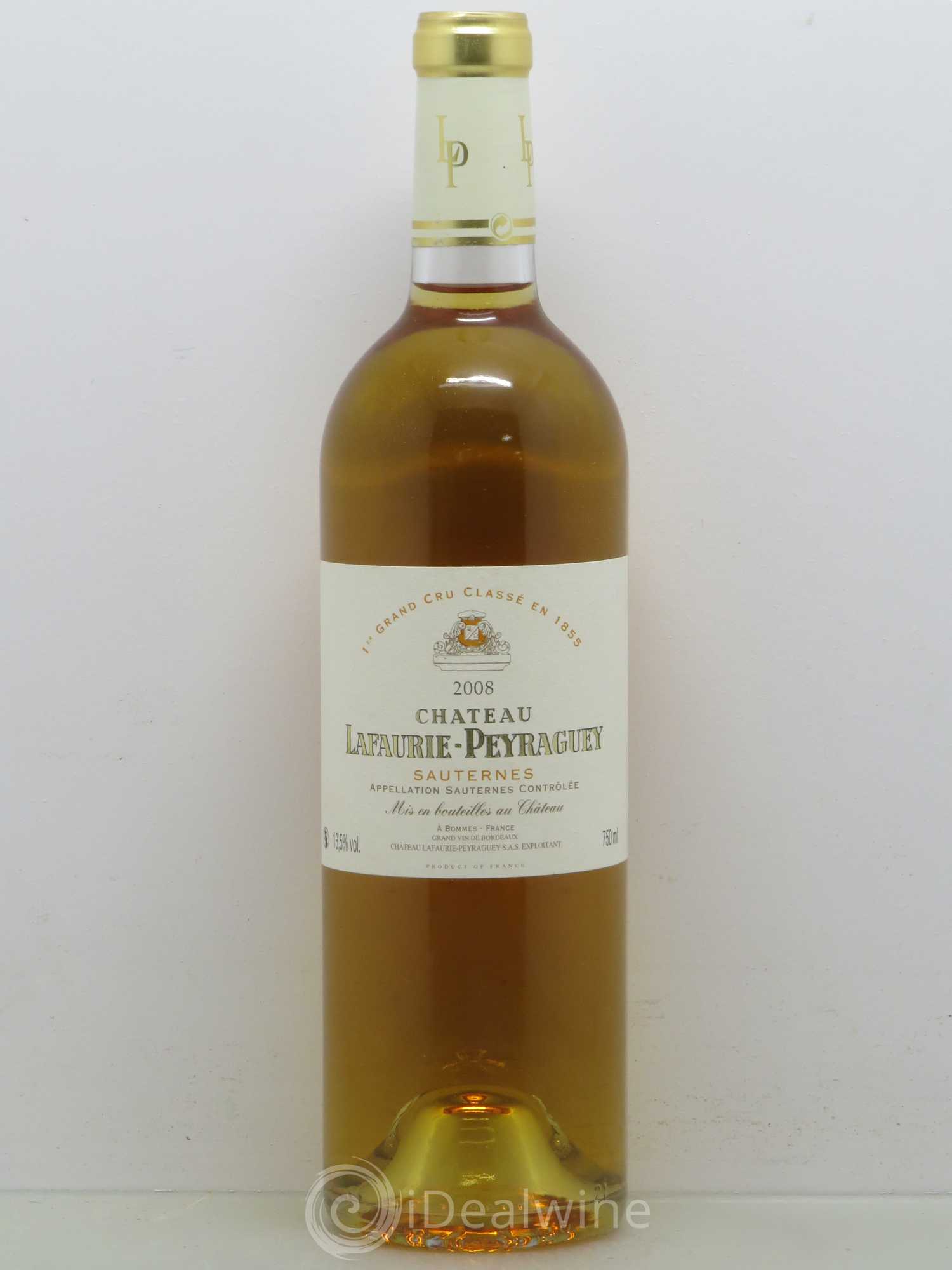 Château Lafaurie-Peyraguey 1er Grand Cru Classé 2008 - Lotto di 1 bottiglia - 0
