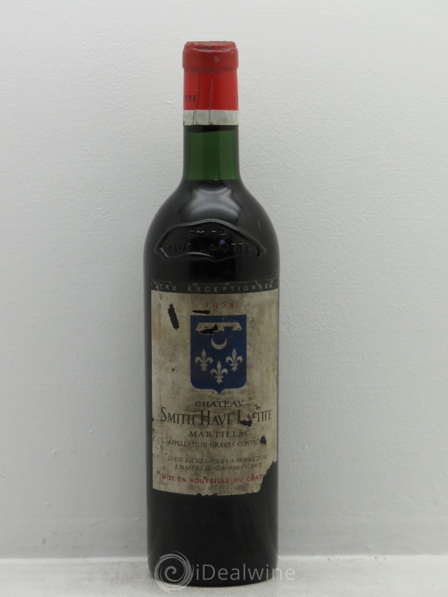 Château Smith Haut Lafitte Cru Classé de Graves 1958 - Lot de 1 bouteille - 0
