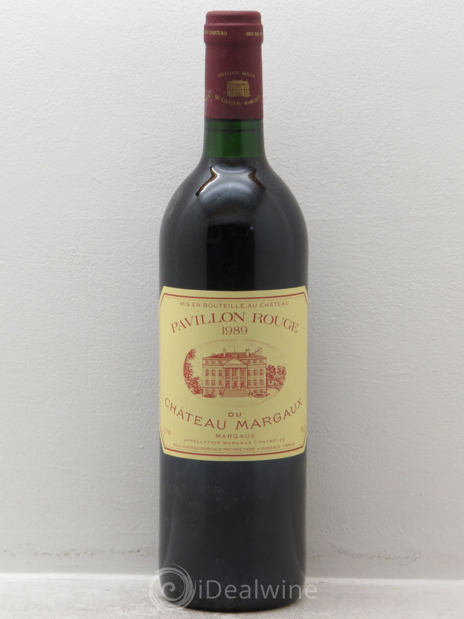 Pavillon Rouge du Château Margaux Second Vin 1989 - Lot de 6 bouteilles - 0