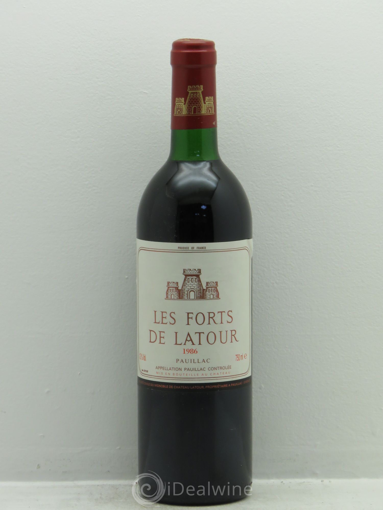Les Forts de Latour Second Vin 1986 - Lot de 1 bouteille - 0