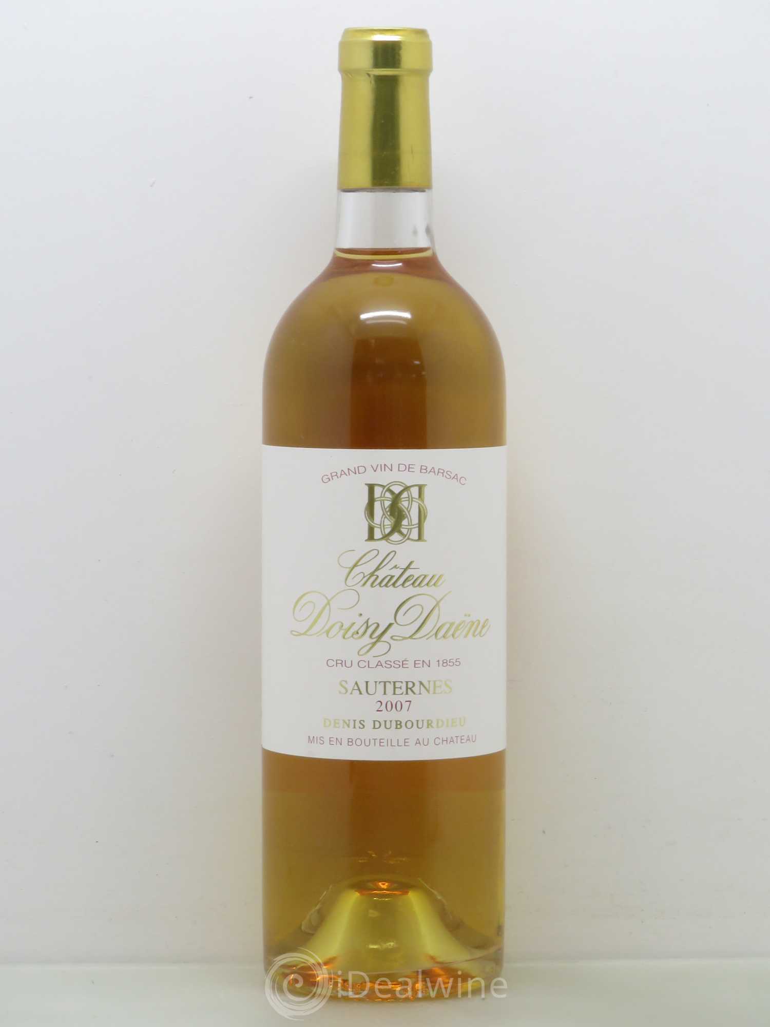 Château Doisy Daëne 2ème Grand Cru Classé 2007 - Lotto di 1 bottiglia - 0