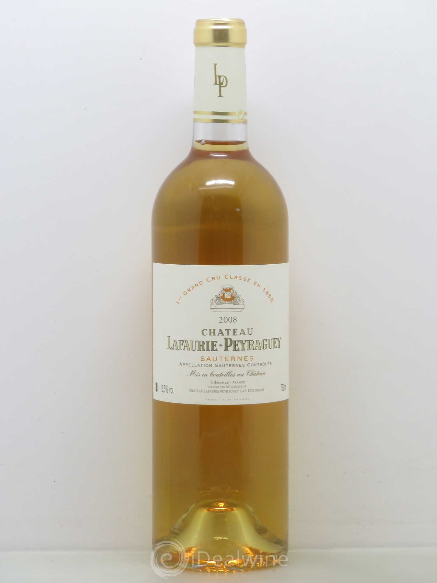Château Lafaurie-Peyraguey 1er Grand Cru Classé 2008 - Lotto di 1 bottiglia - 0