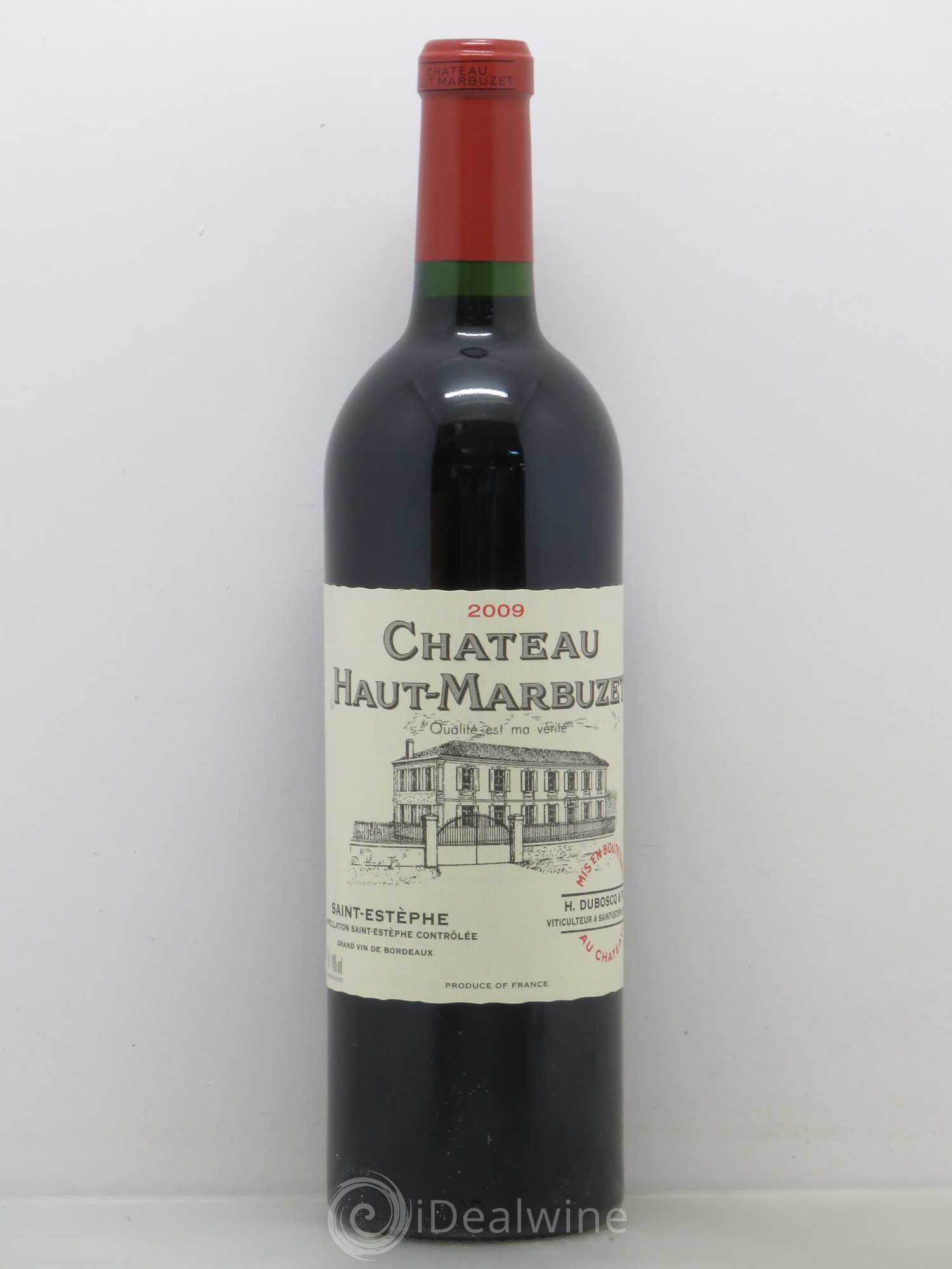 Château Haut Marbuzet 2009 - Lot de 1 bouteille - 0