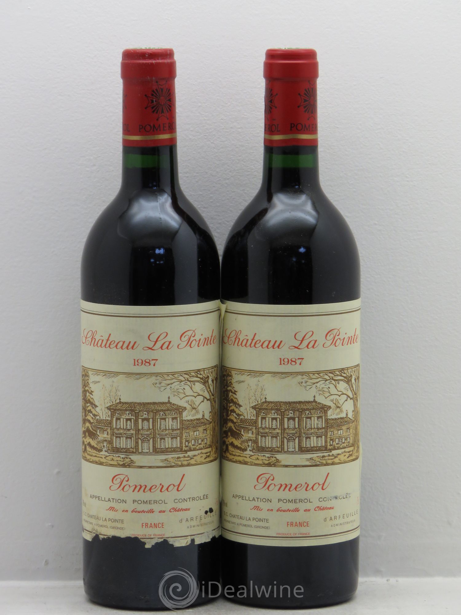 Château la Pointe 1987 - Posten von 2 Flaschen - 0
