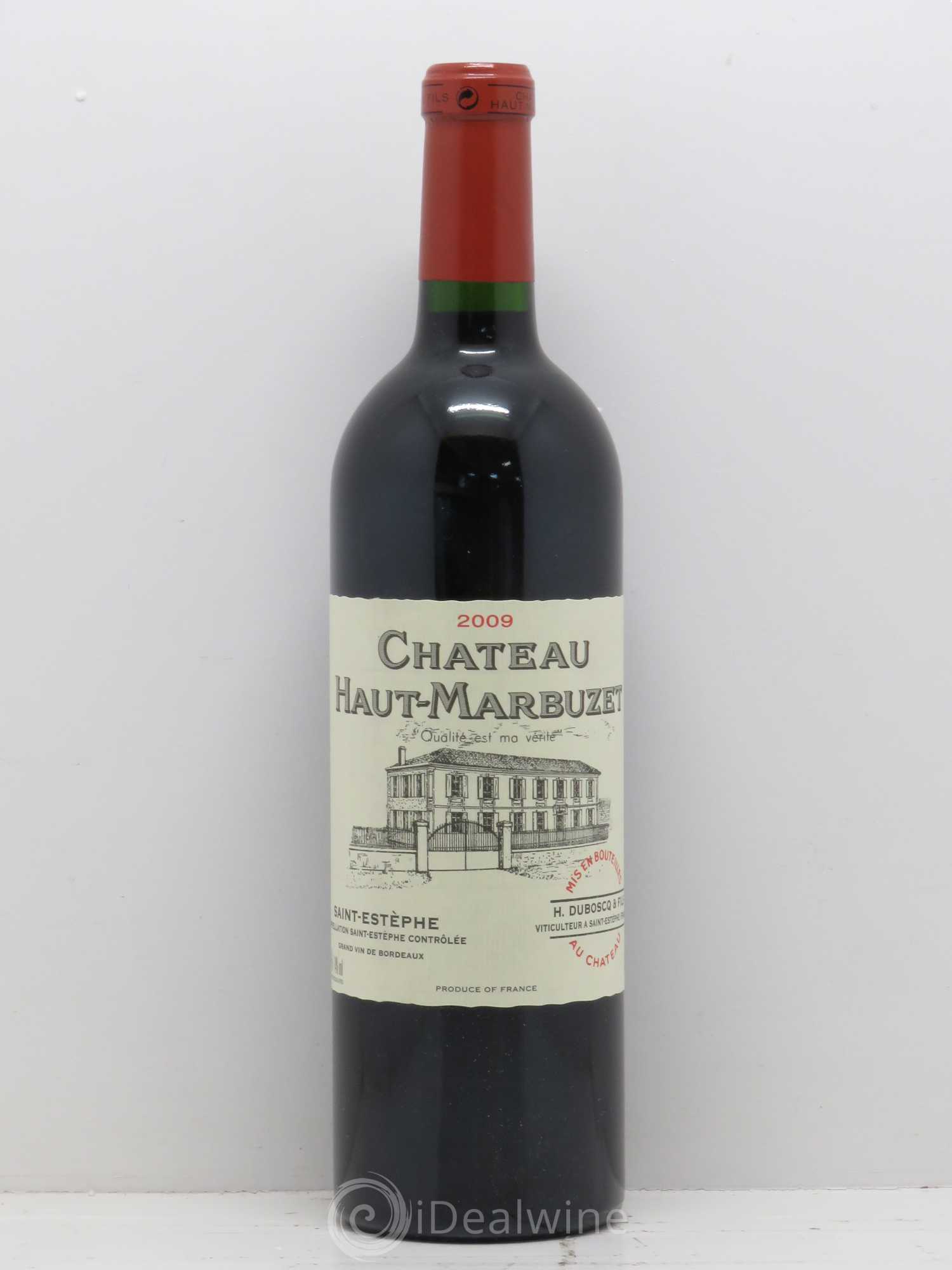 Château Haut Marbuzet 2009 - Lot de 1 bouteille - 0