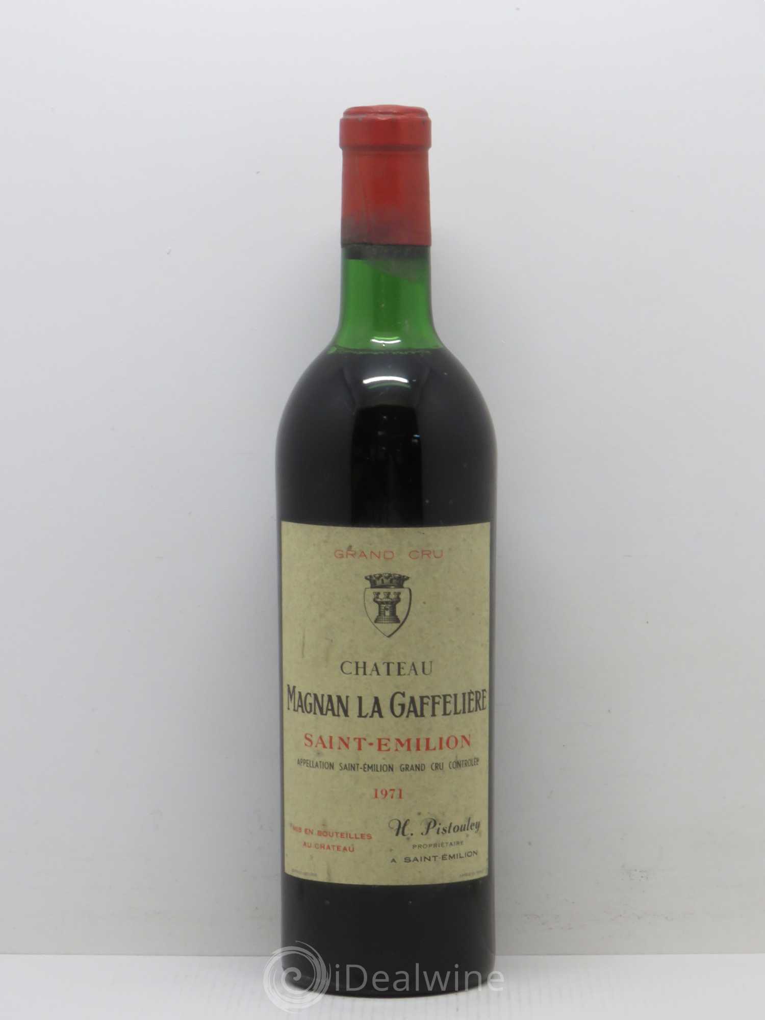 Château Magnan la Gaffelière 1971 - Lot de 1 bouteille - 0