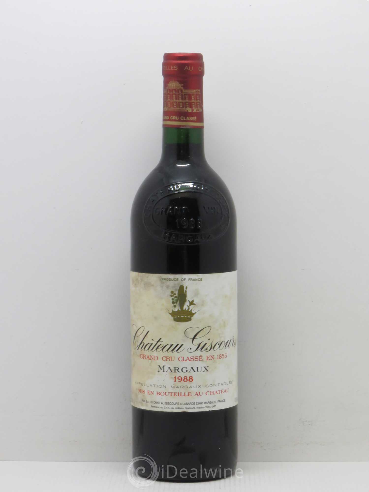 Château Giscours 3ème Grand Cru Classé 1988 - Lot de 1 bouteille - 0