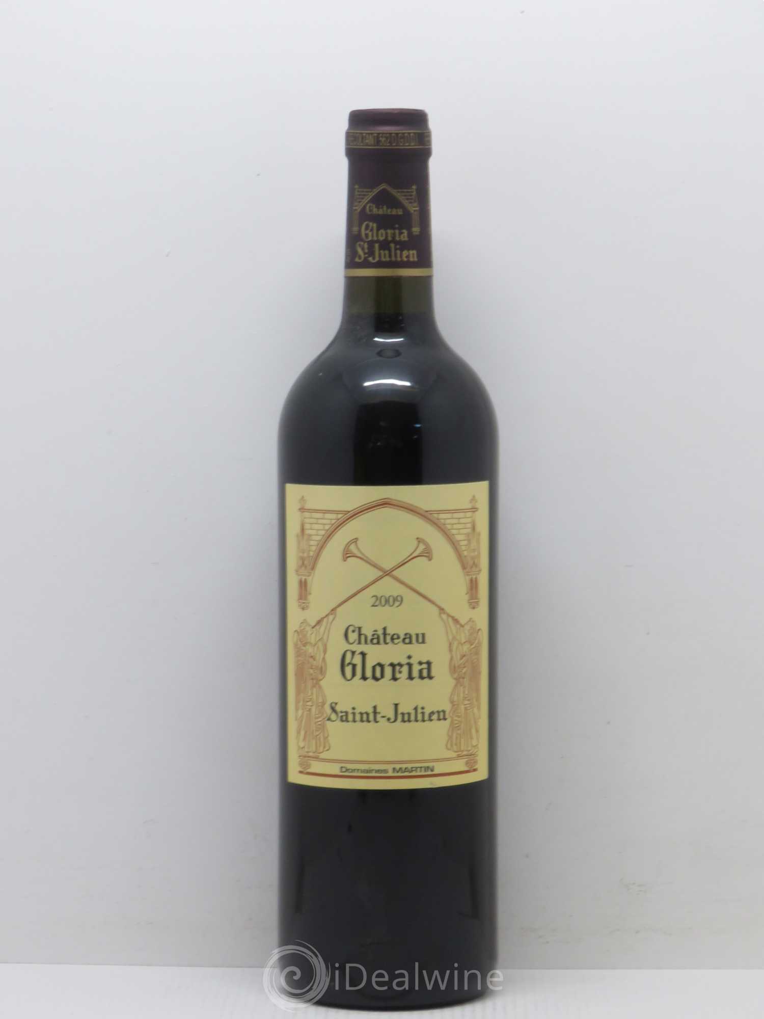 Château Gloria 2009 - Lot de 1 bouteille - 0
