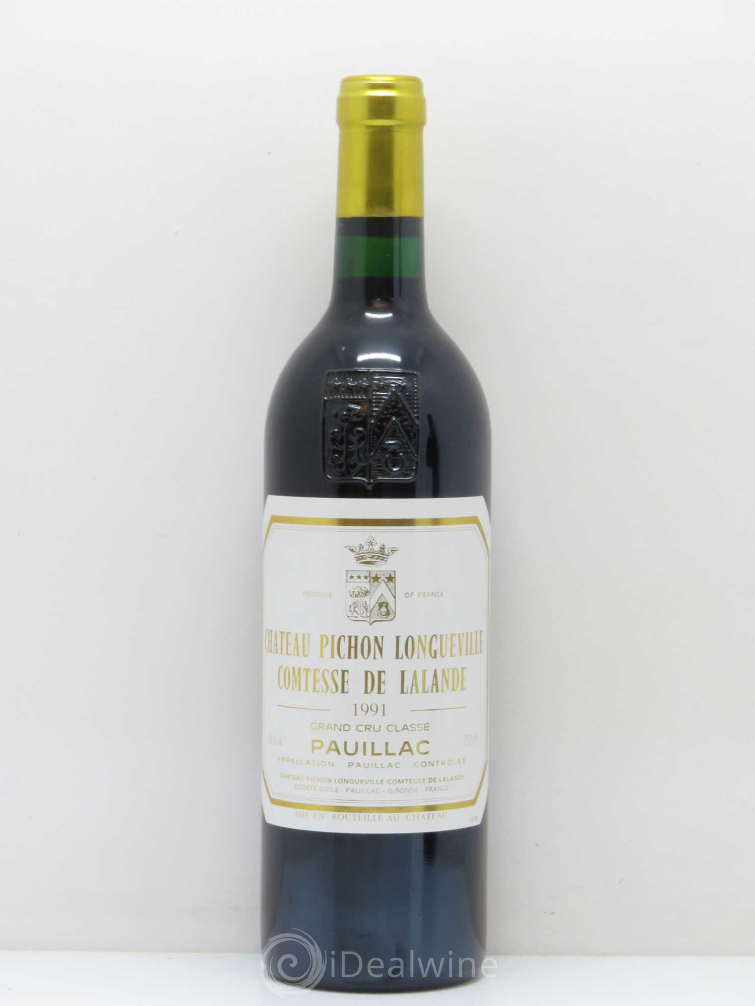 Château Pichon Longueville Comtesse de Lalande 2ème Grand Cru Classé 1991 - Lot de 1 bouteille - 0