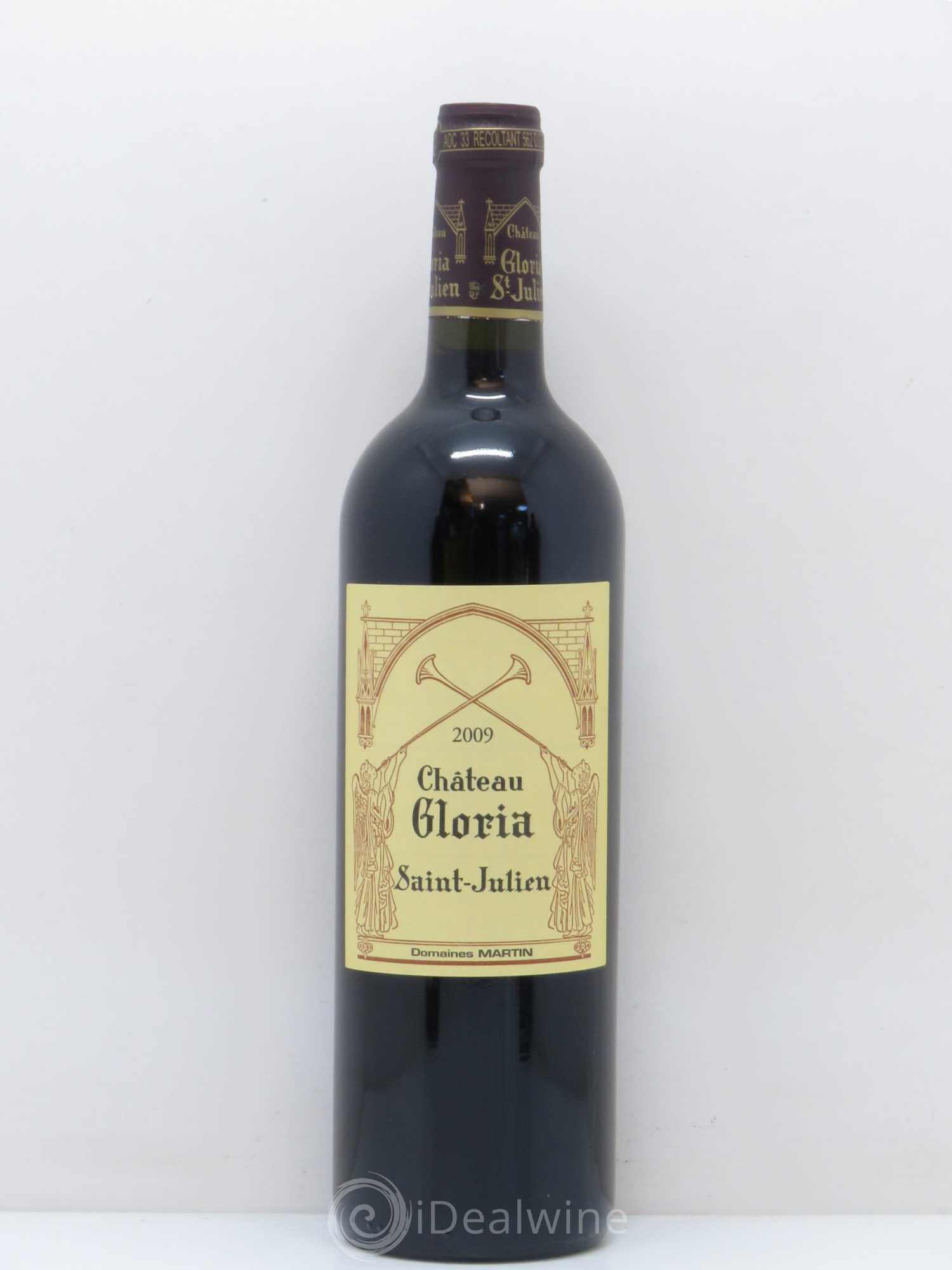 Château Gloria 2009 - Lot de 1 bouteille - 0