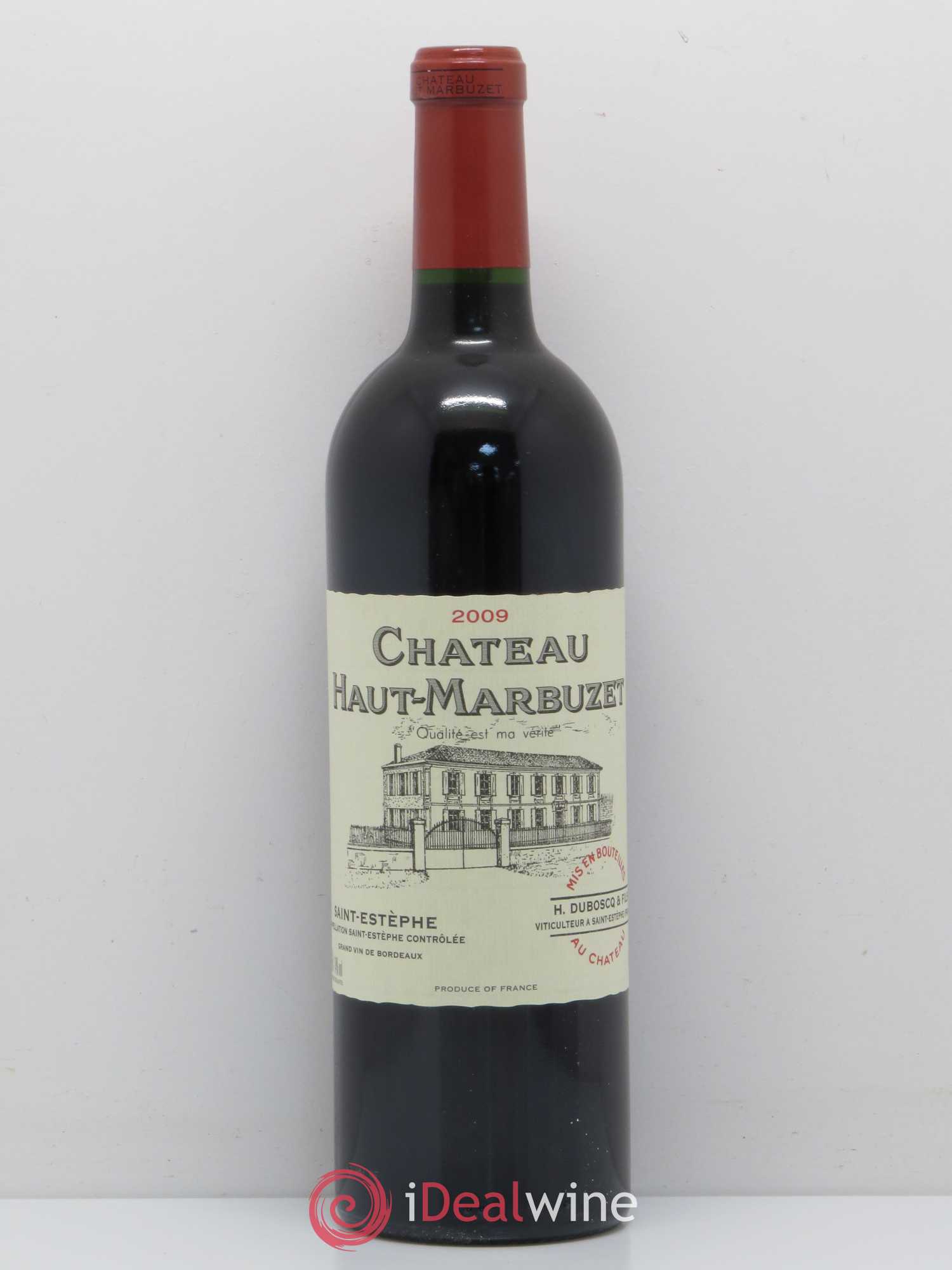 Château Haut Marbuzet 2009 - Lot de 1 bouteille - 0
