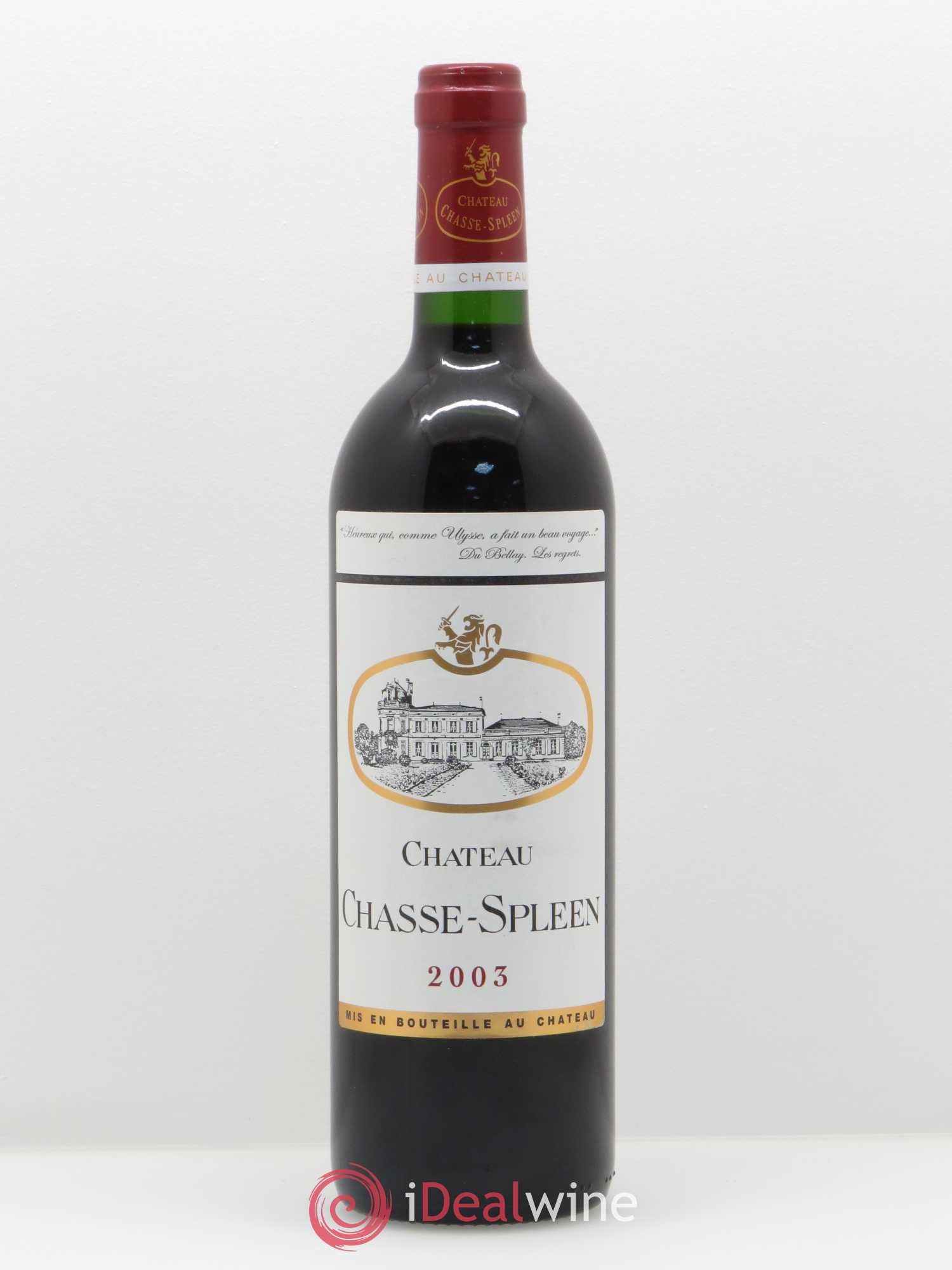 Château Chasse Spleen 2003 - Lot de 1 bouteille - 0