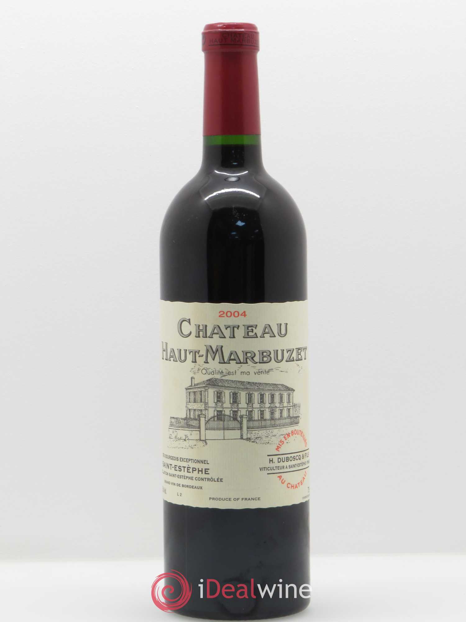 Château Haut Marbuzet 2004 - Lot de 1 bouteille - 0