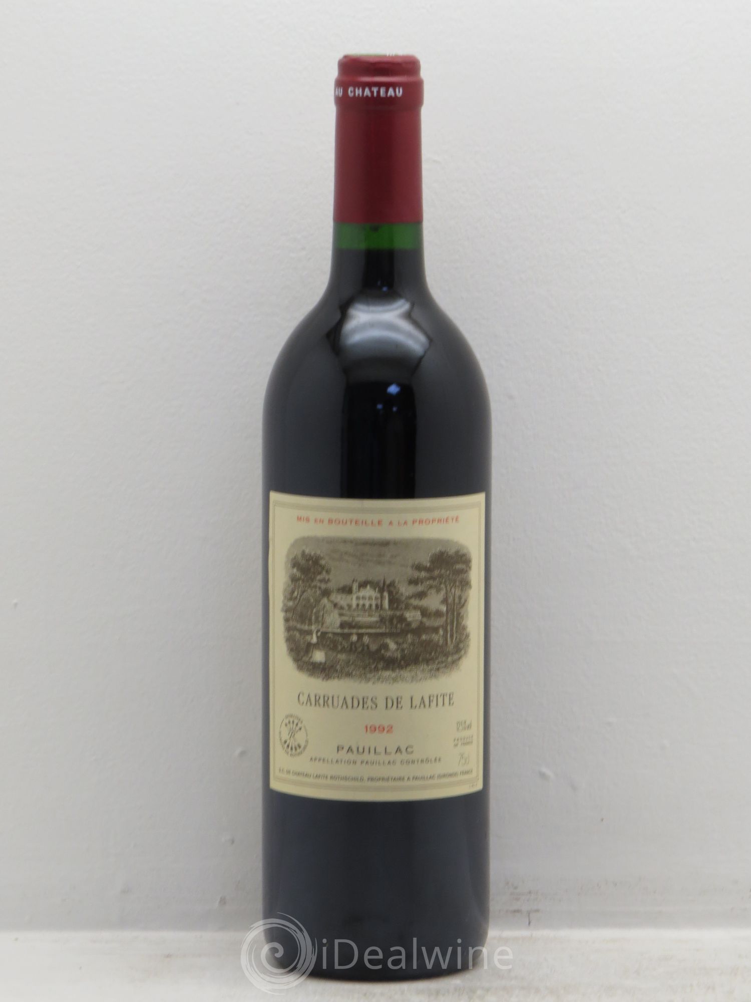 Carruades de Lafite Rothschild Second Vin 1992 - Lot de 1 bouteille - 0