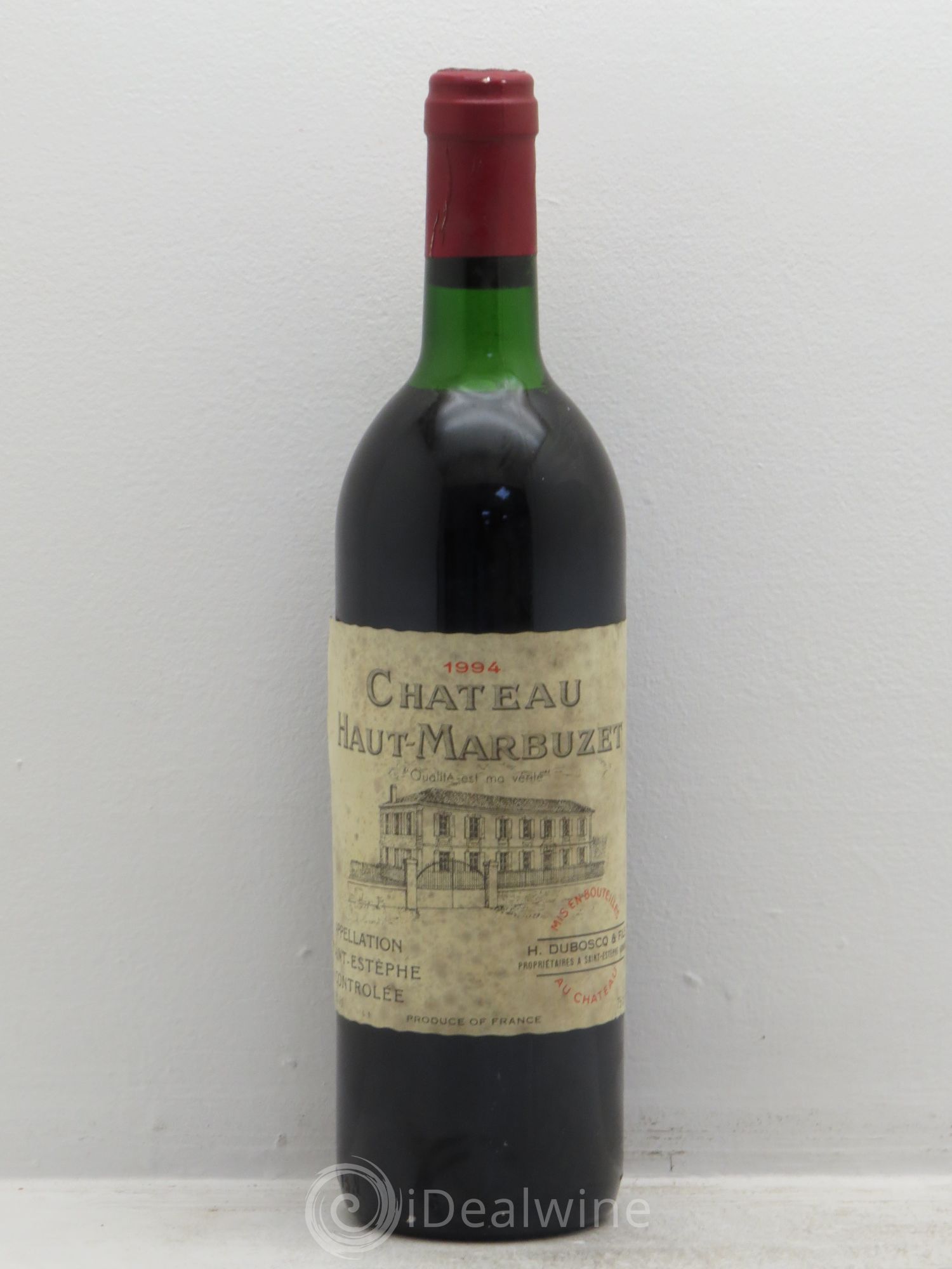 Château Haut Marbuzet 1994 - Lot de 1 bouteille - 0