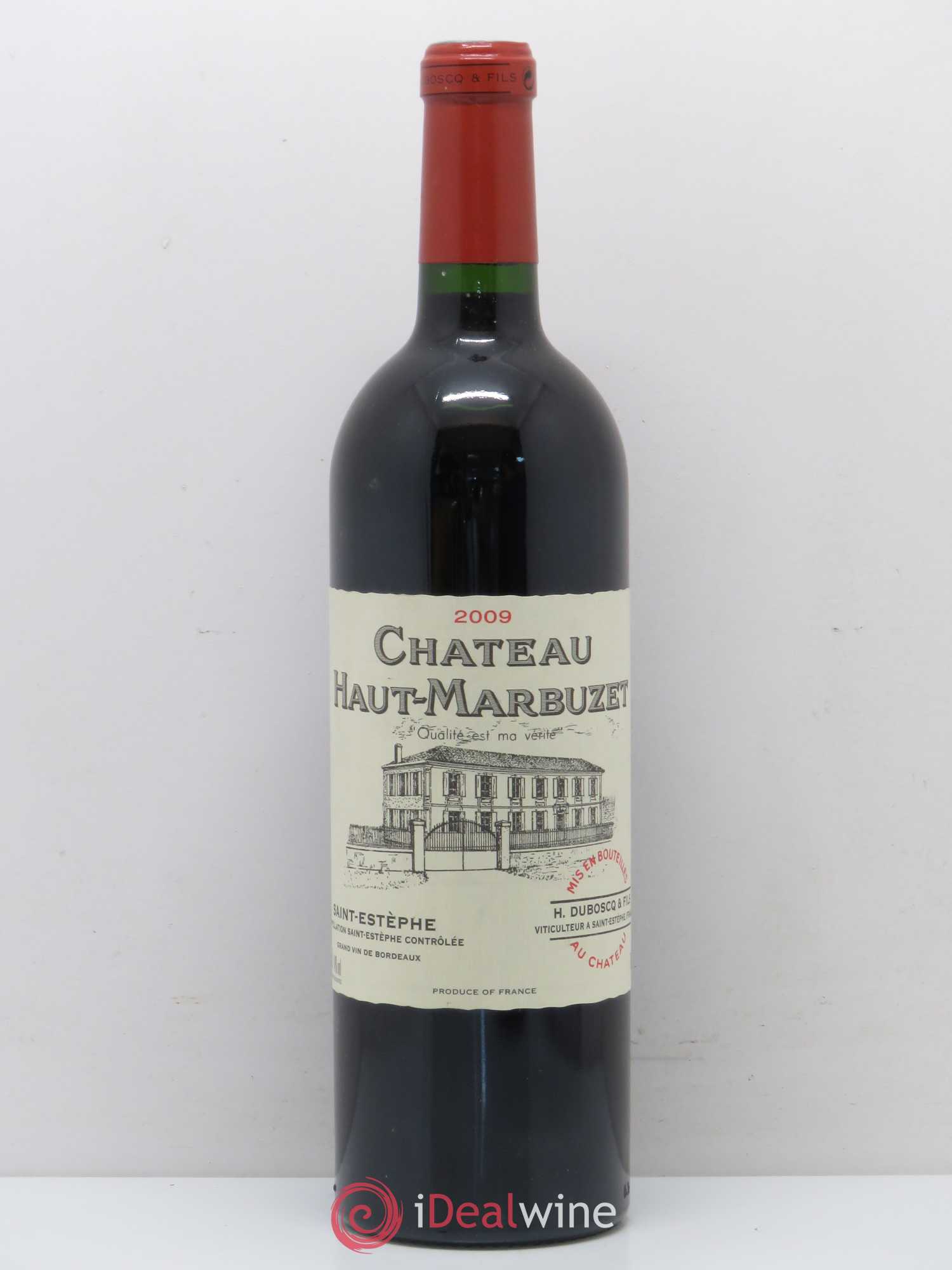 Château Haut Marbuzet 2009 - Lot de 1 bouteille - 0