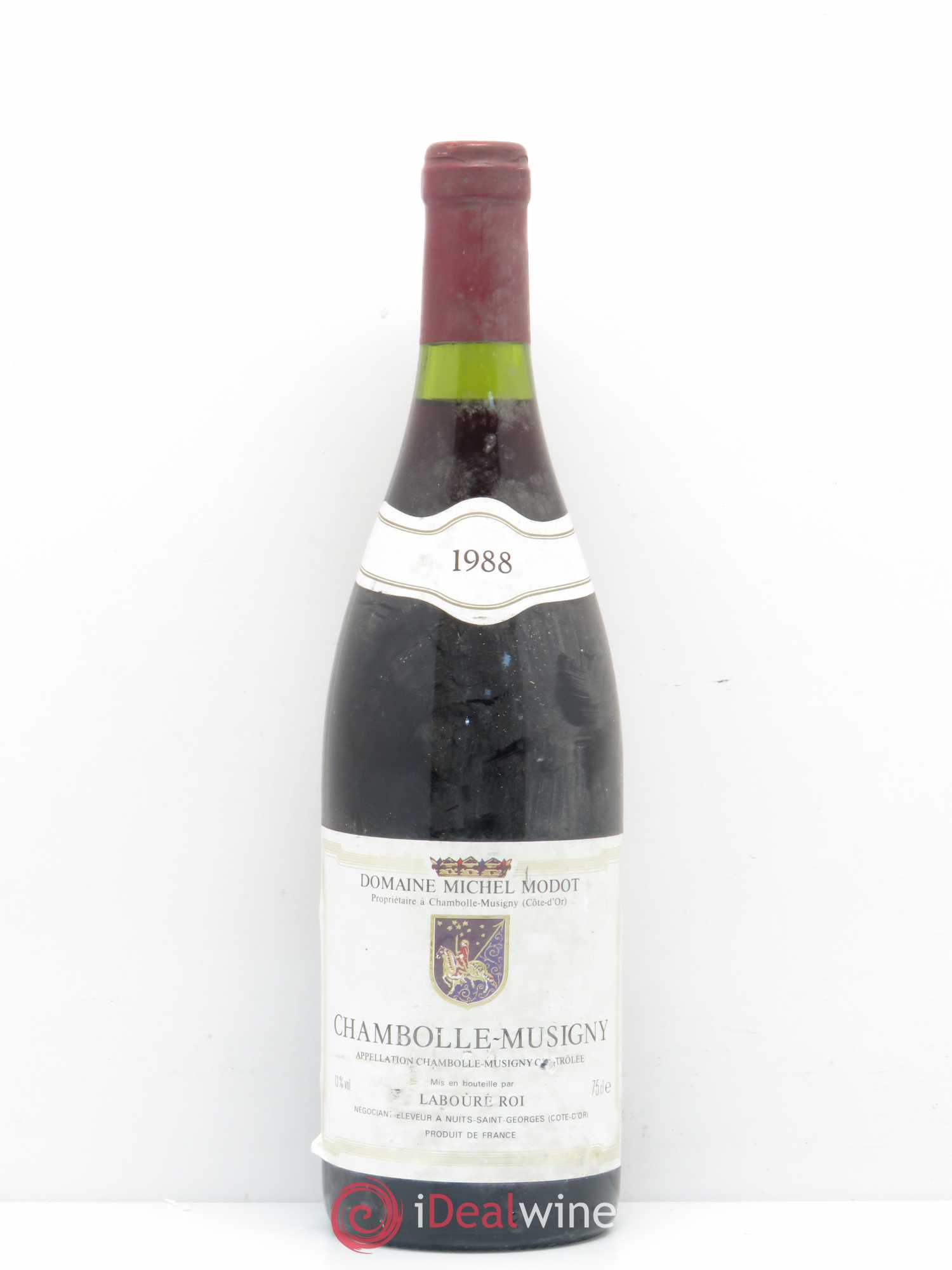 Chambolle-Musigny Michel Nodot 1988 - Posten von 1 Flasche - 0