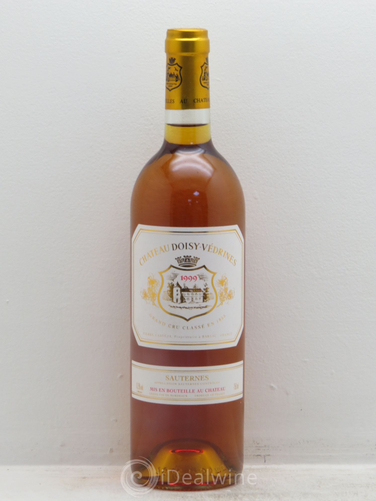 Château Doisy-Védrines 2ème Grand Cru Classé 1999 - Lotto di 1 bottiglia - 0