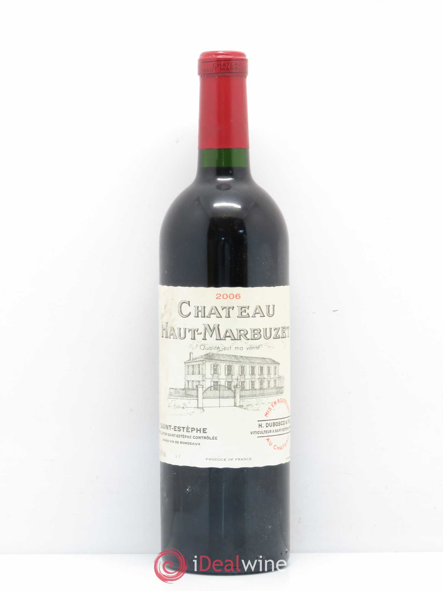 Château Haut Marbuzet 2006 - Lot de 1 bouteille - 0