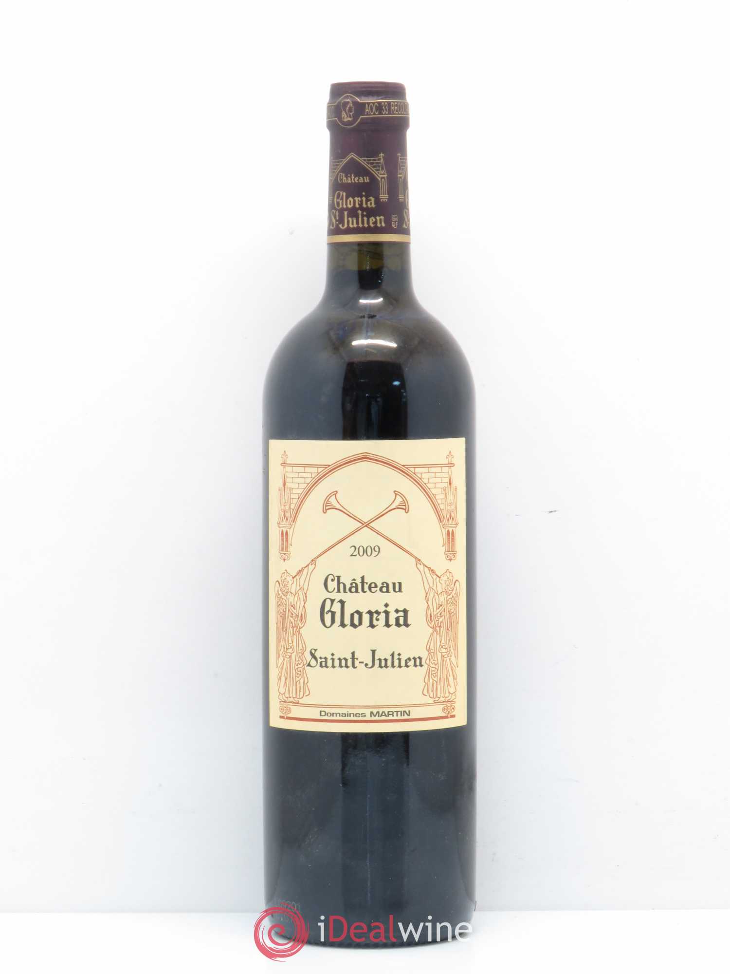 Château Gloria 2009 - Lot de 1 bouteille - 0