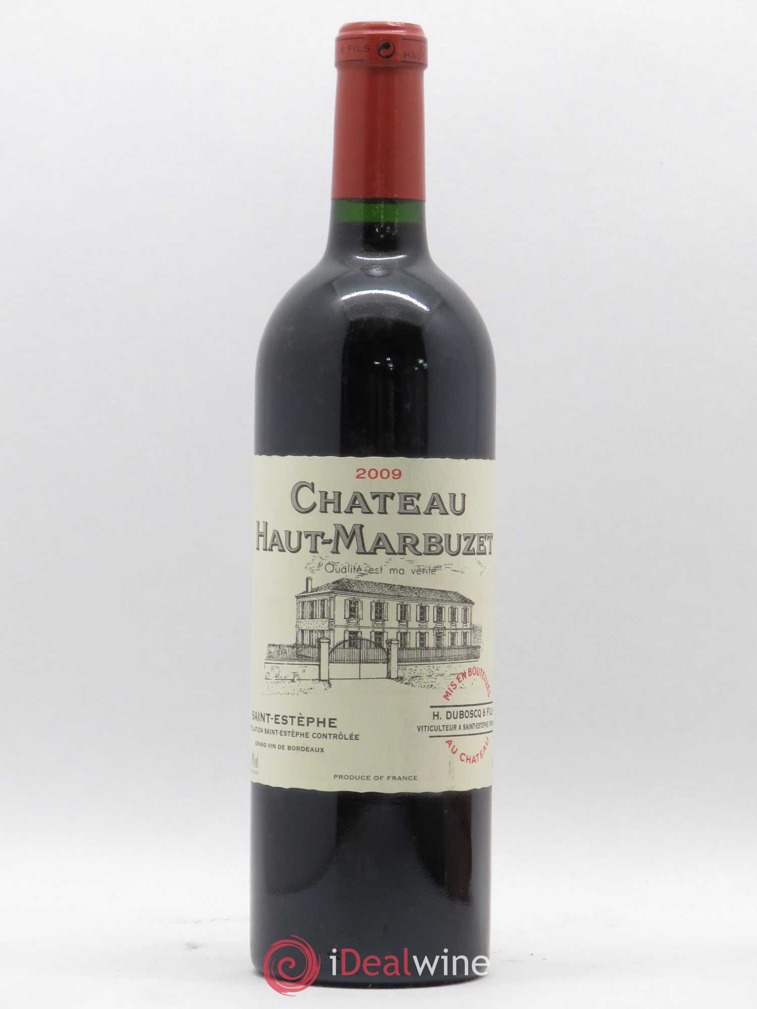 Château Haut Marbuzet 2009 - Lot de 1 bouteille - 0