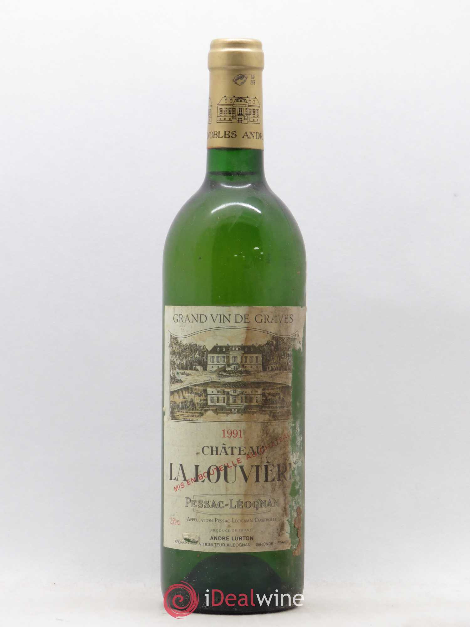 Château la Louvière 1991 - Lot de 1 bouteille - 0