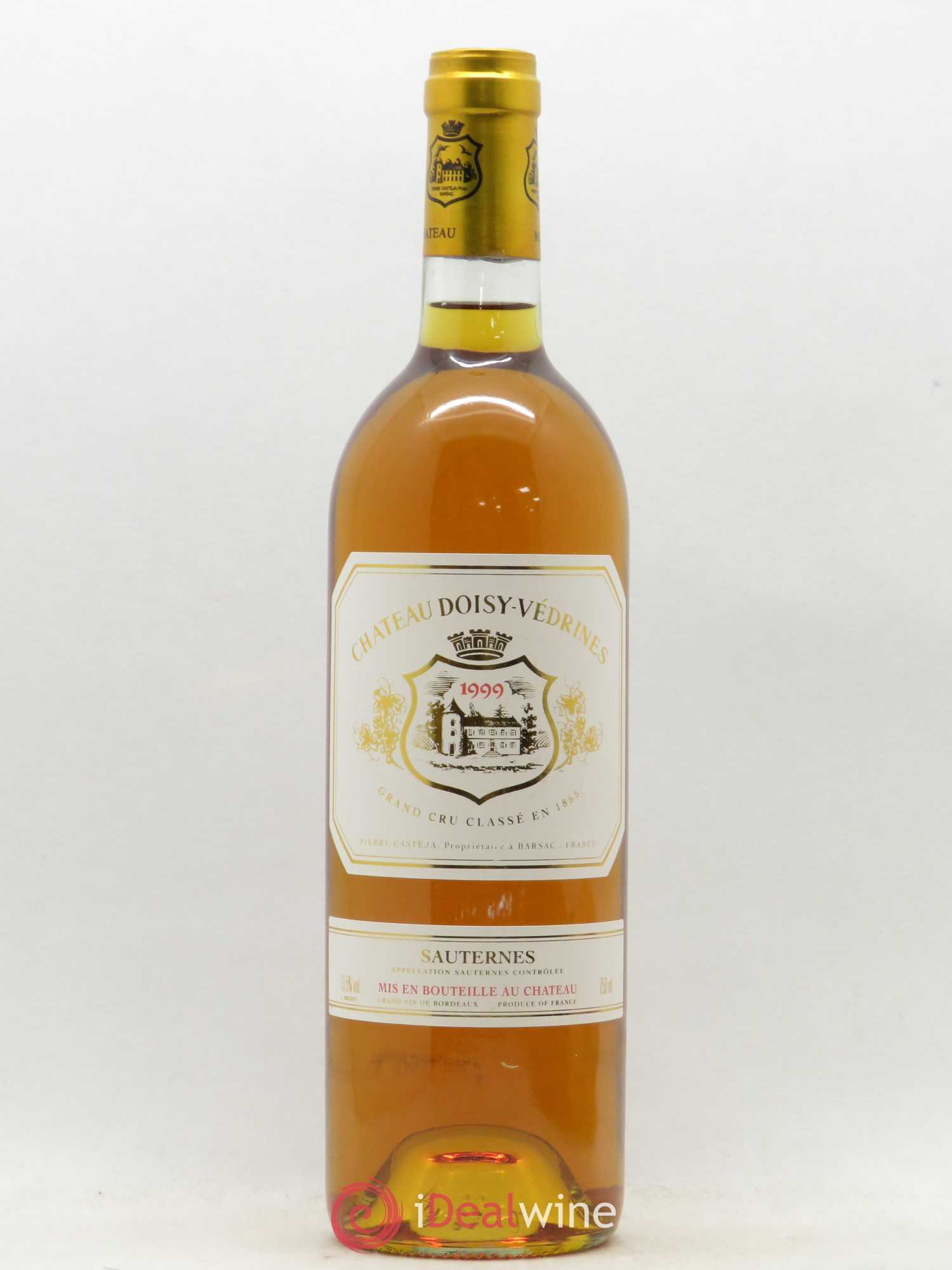 Château Doisy-Védrines 2ème Grand Cru Classé 1999 - Lotto di 1 bottiglia - 0