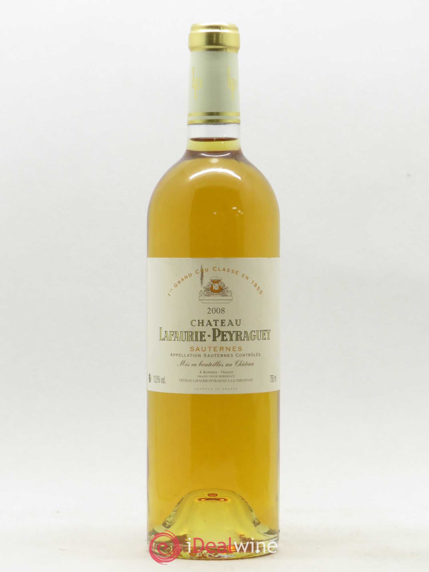 Château Lafaurie-Peyraguey 1er Grand Cru Classé 2008 - Lotto di 1 bottiglia - 0