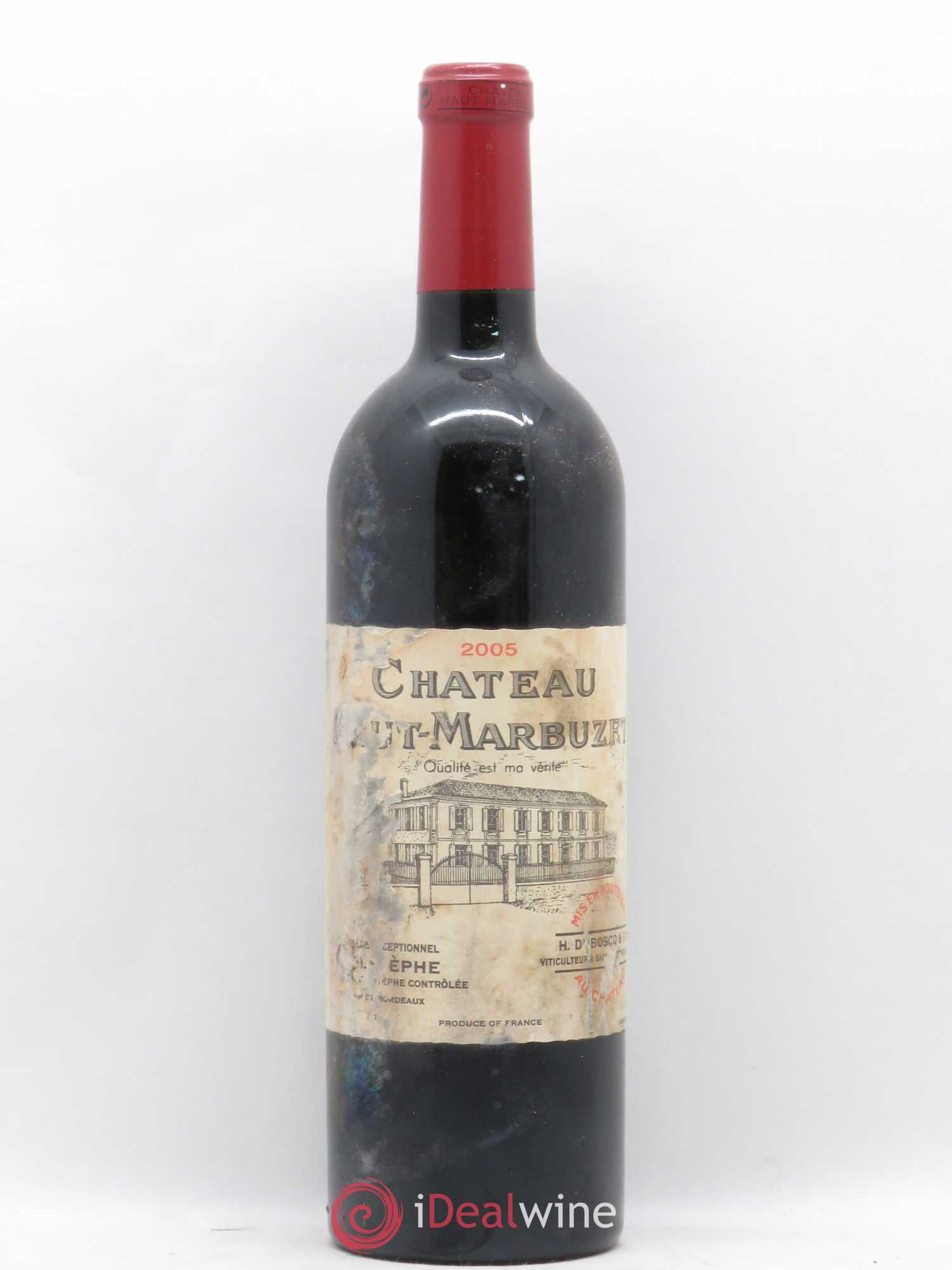Château Haut Marbuzet 2005 - Lot de 1 bouteille - 0