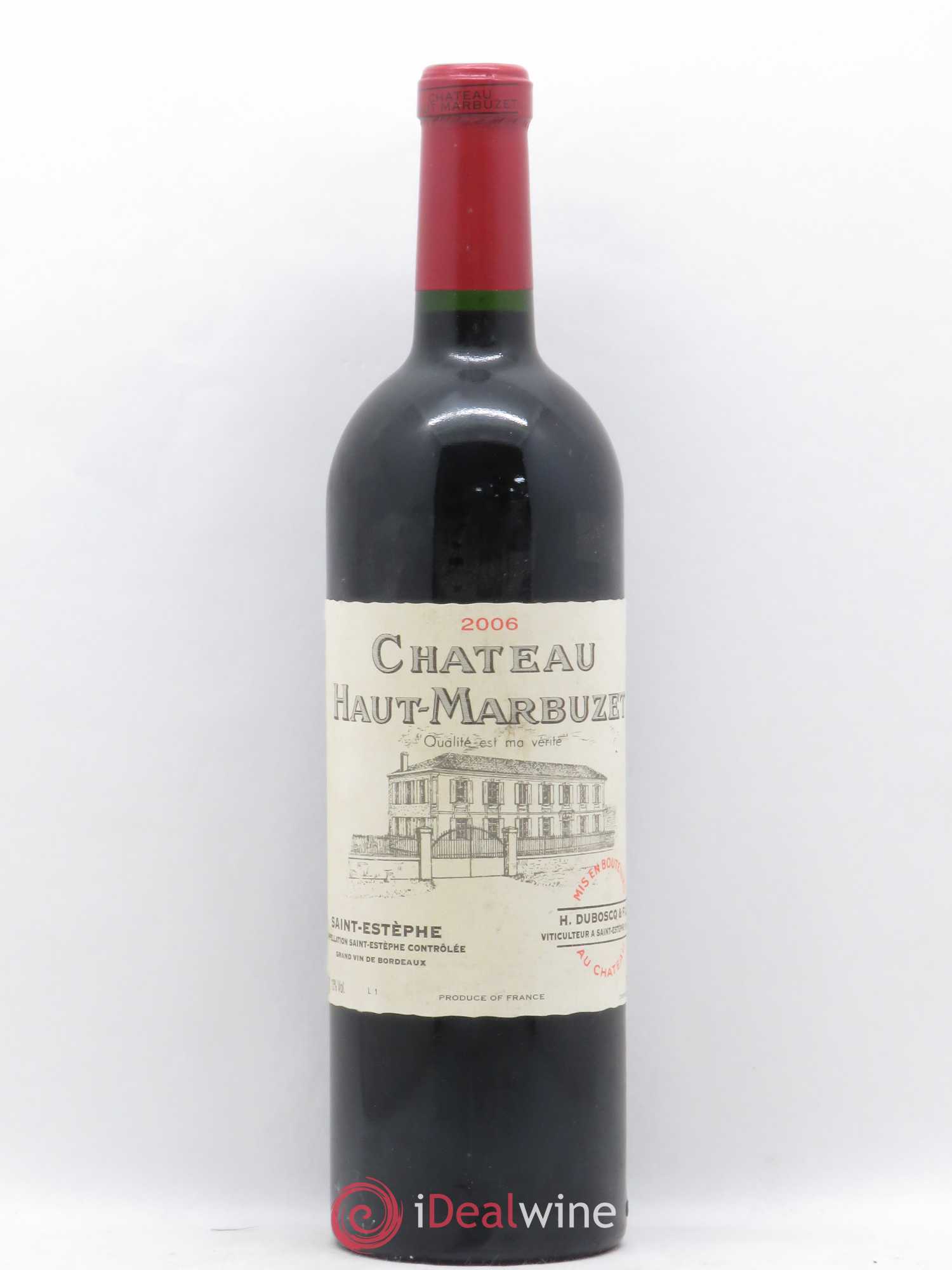 Château Haut Marbuzet 2006 - Lot de 1 bouteille - 0