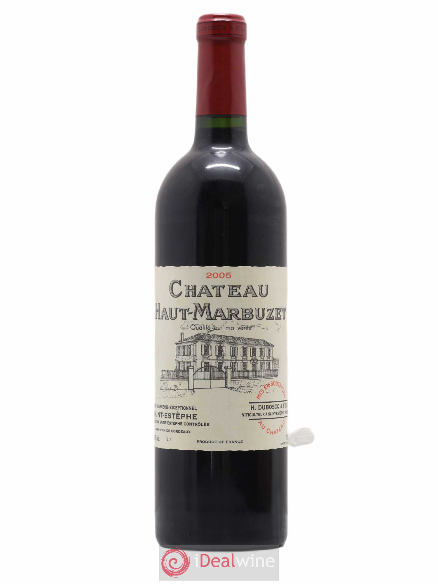Château Haut Marbuzet 2005 - Lot de 1 bouteille - 0