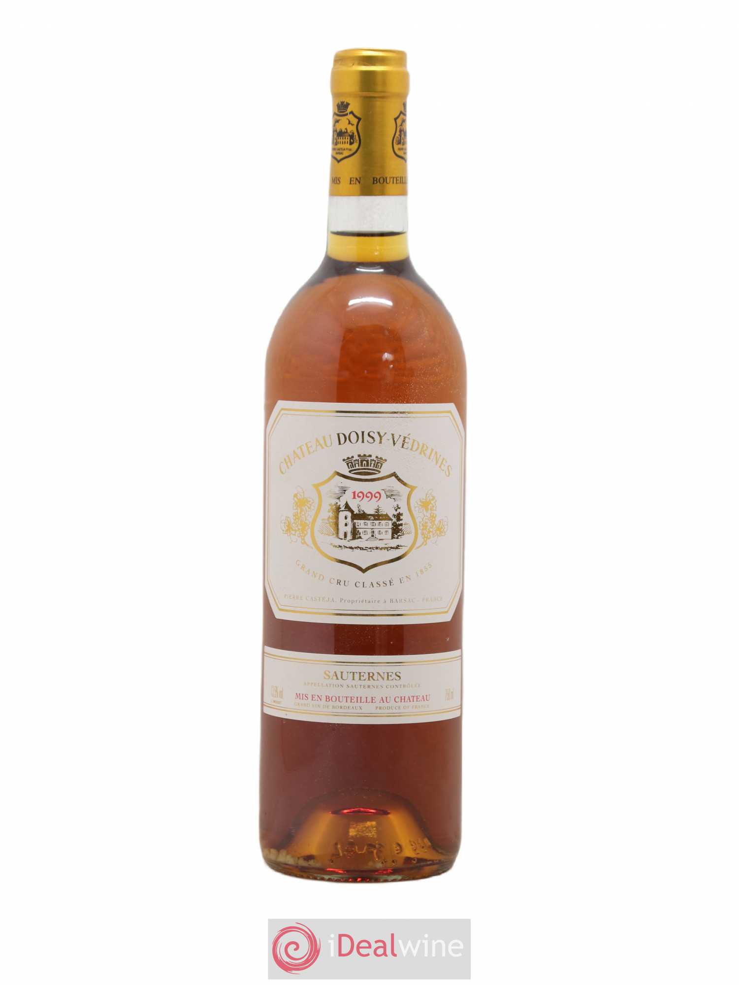 Château Doisy-Védrines 2ème Grand Cru Classé 1999 - Lotto di 1 bottiglia - 0