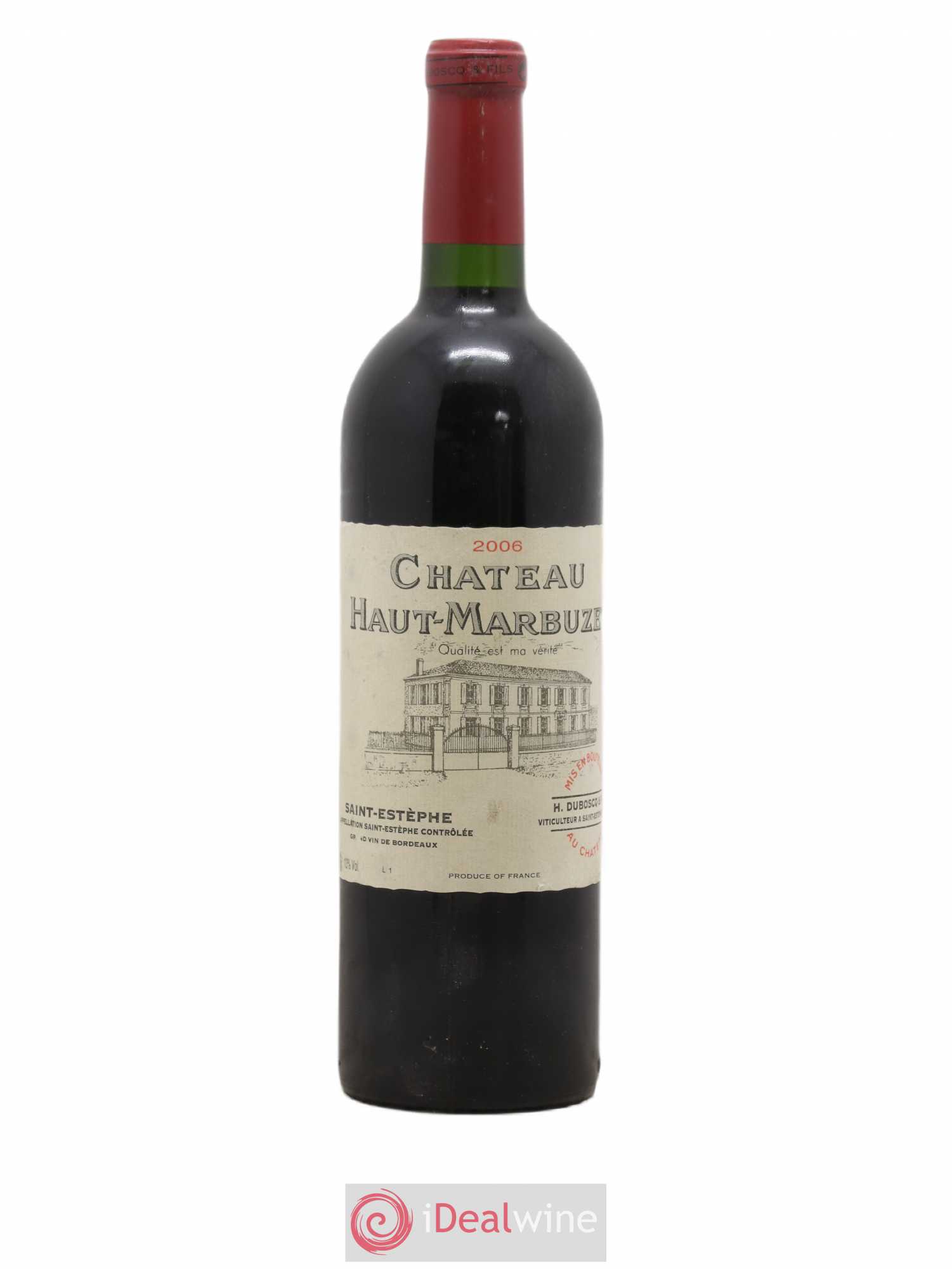Château Haut Marbuzet 2006 - Lot de 1 bouteille - 0