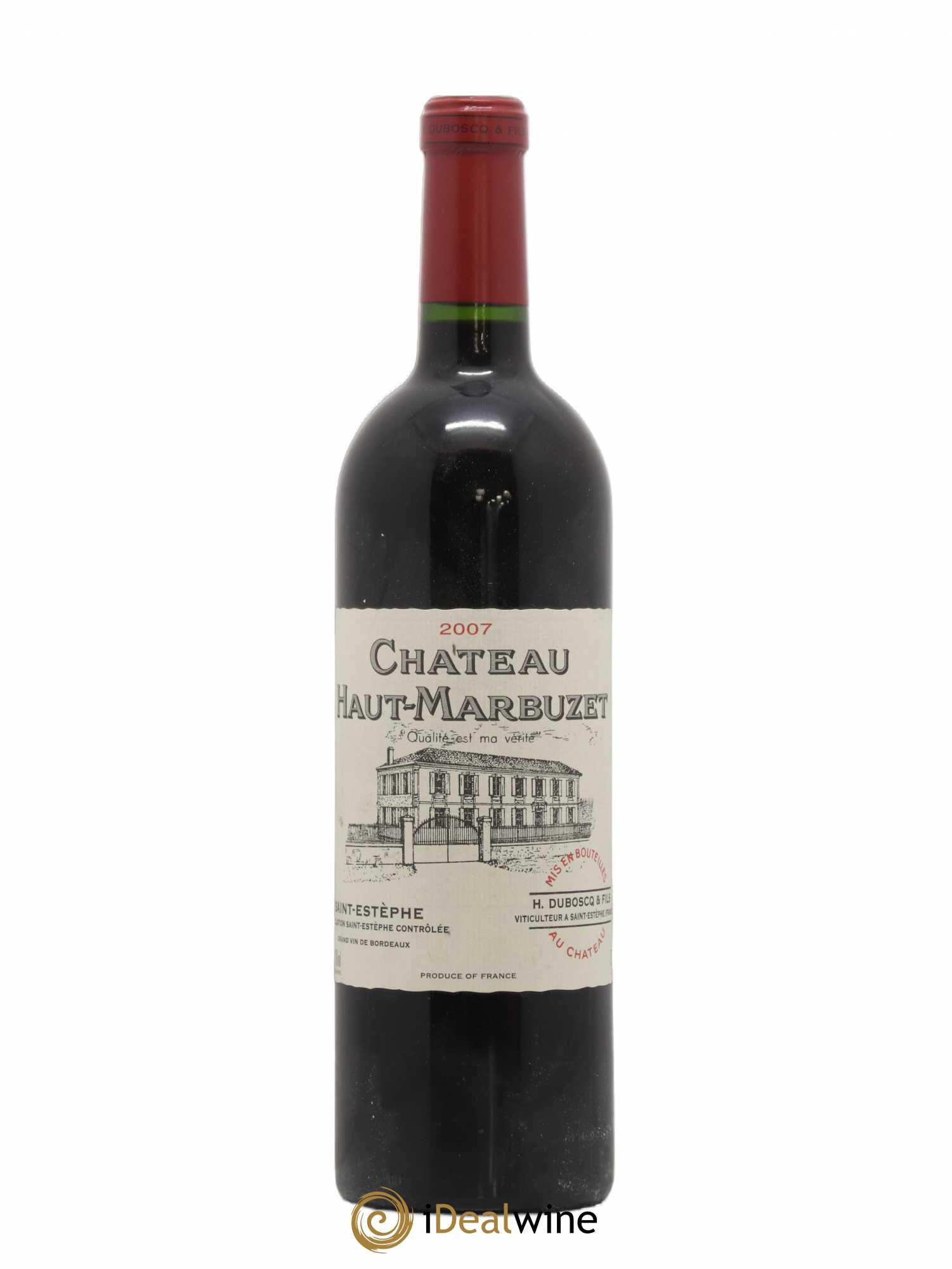 Château Haut Marbuzet 2007 - Lot de 1 bouteille - 0